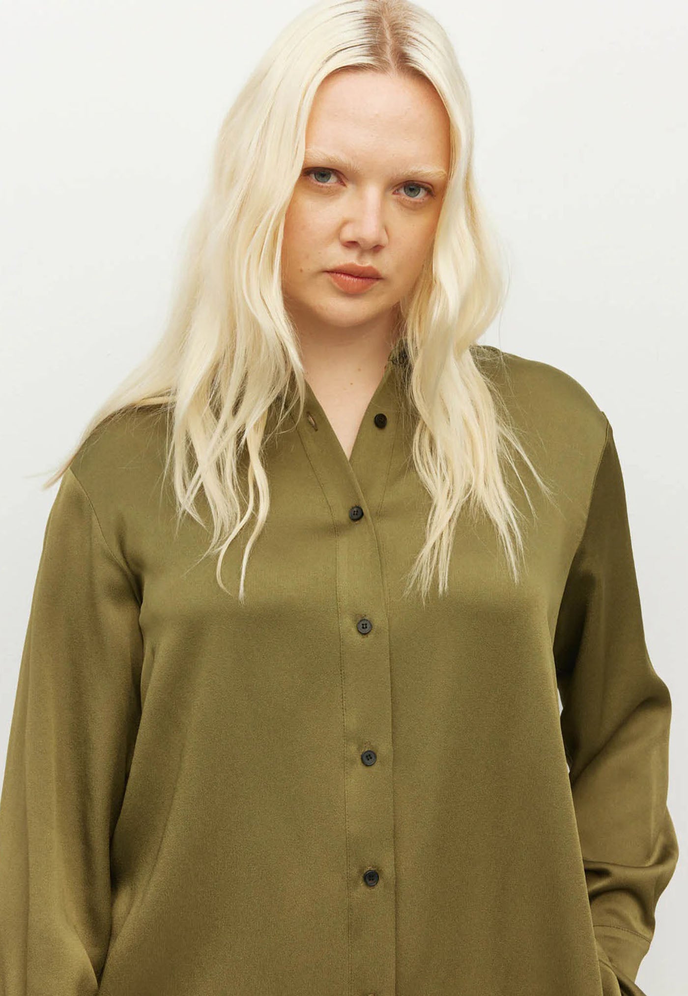 Elina Shirt - Sicilian Olive