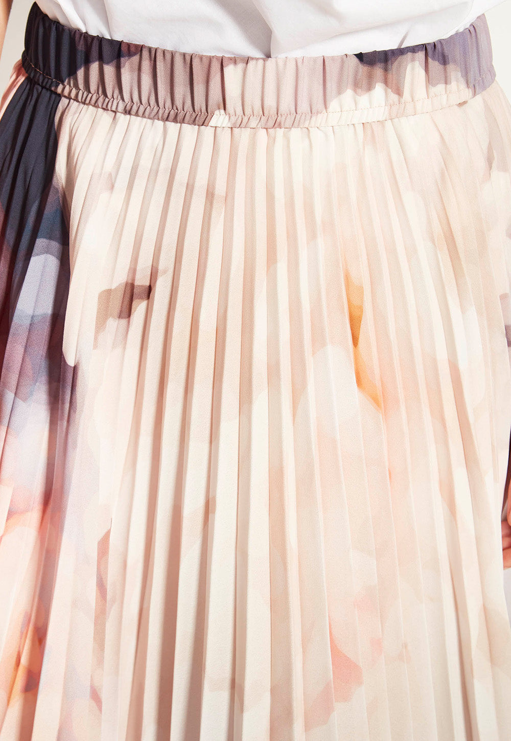 Evelyn Pleat Skirt - Bouquet