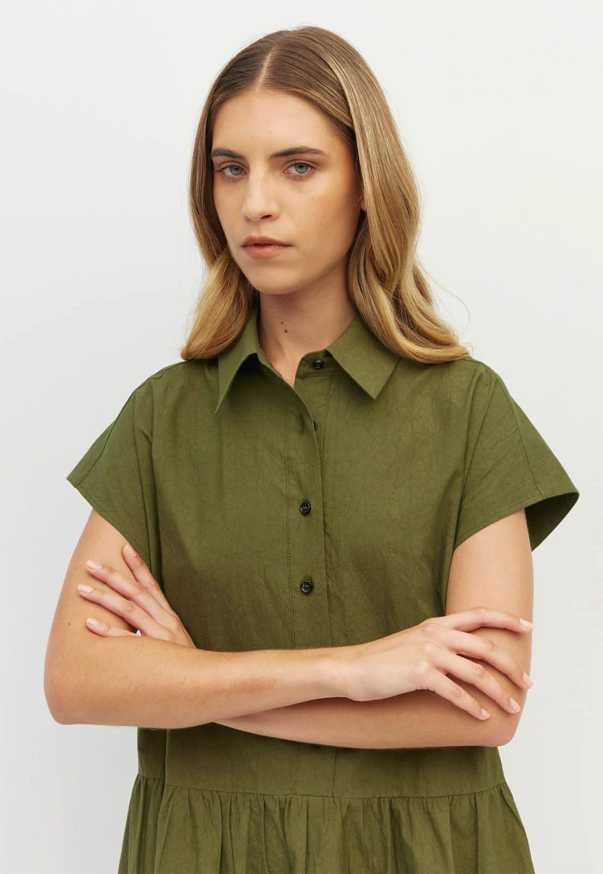 Lenni Dress - Moss