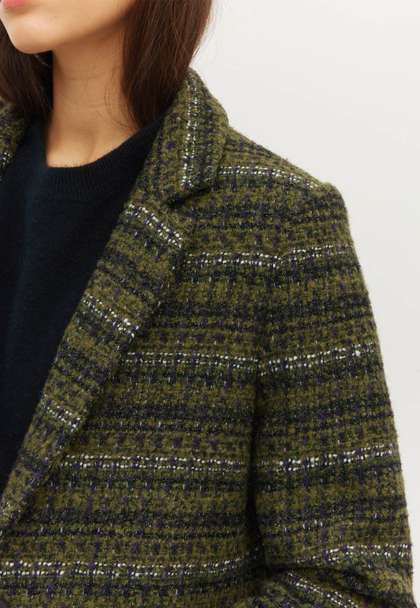Watson Coat - Forest Tweed