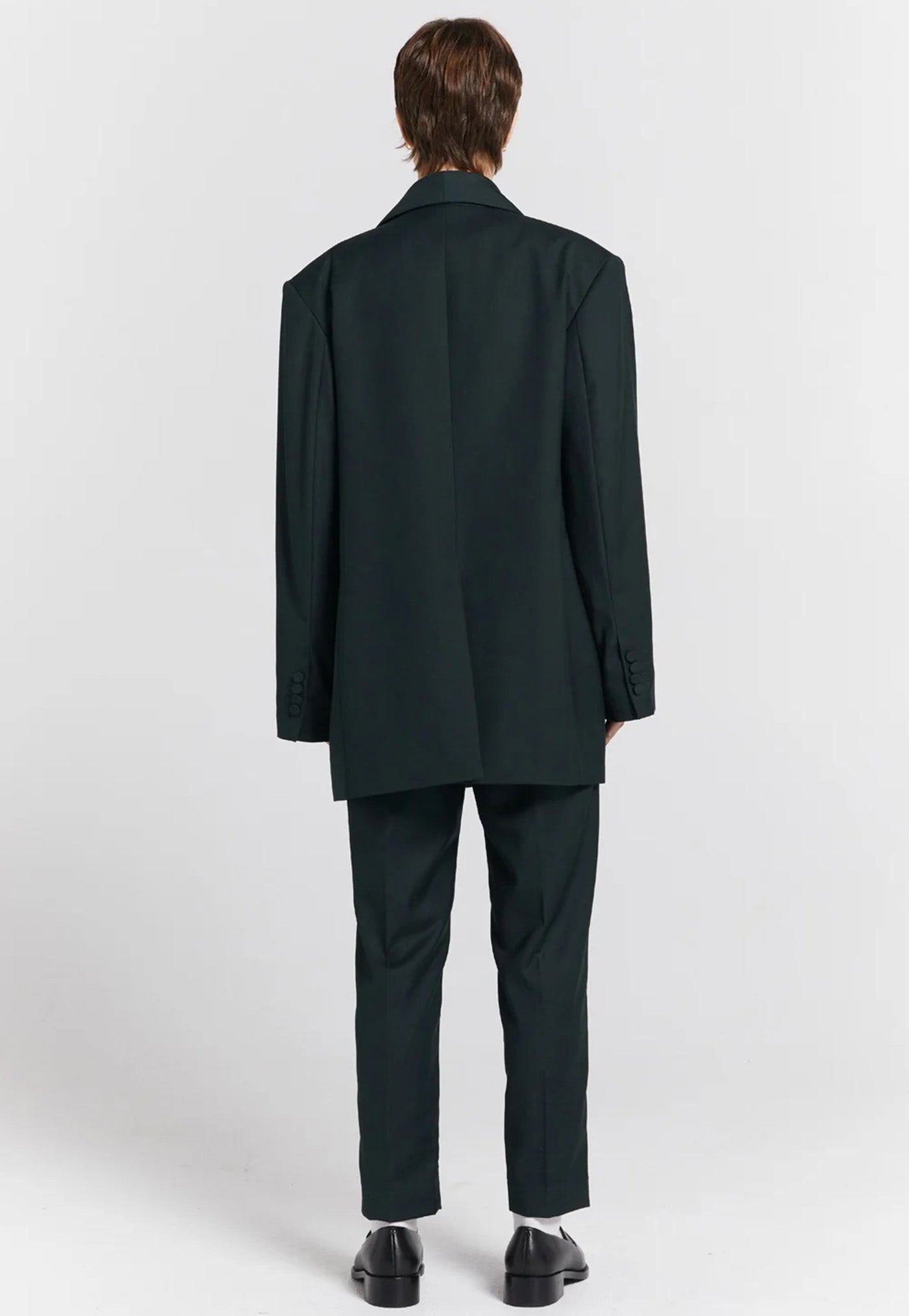 Oversized Dinner Jacket - Dark Green sold by Angel Divine
