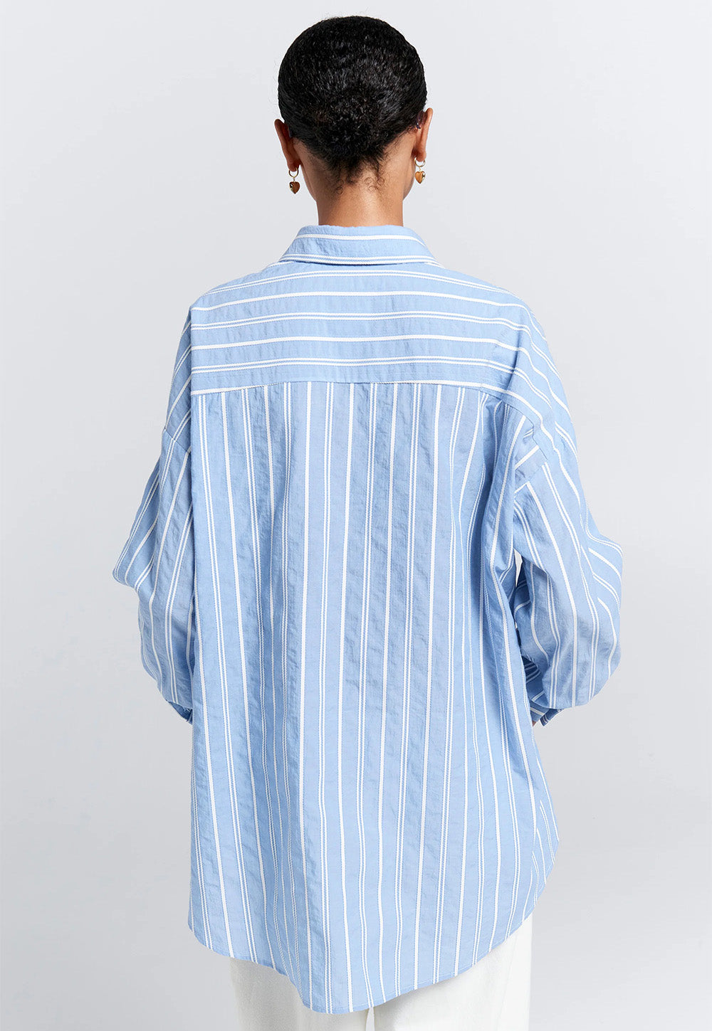 Oversized Walker Shirt - Blue