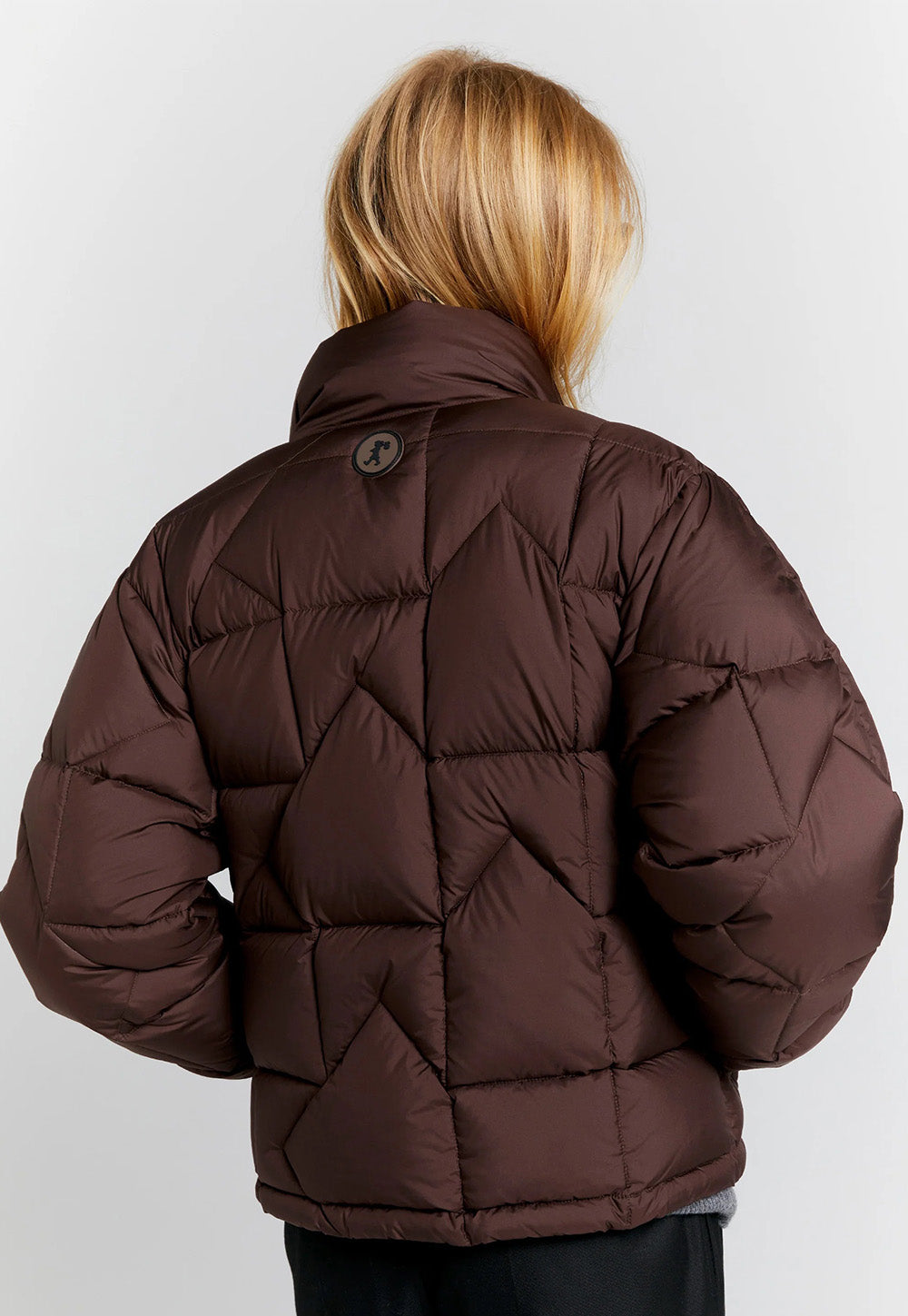 Quest Monogram Down Puffer - Mahogany