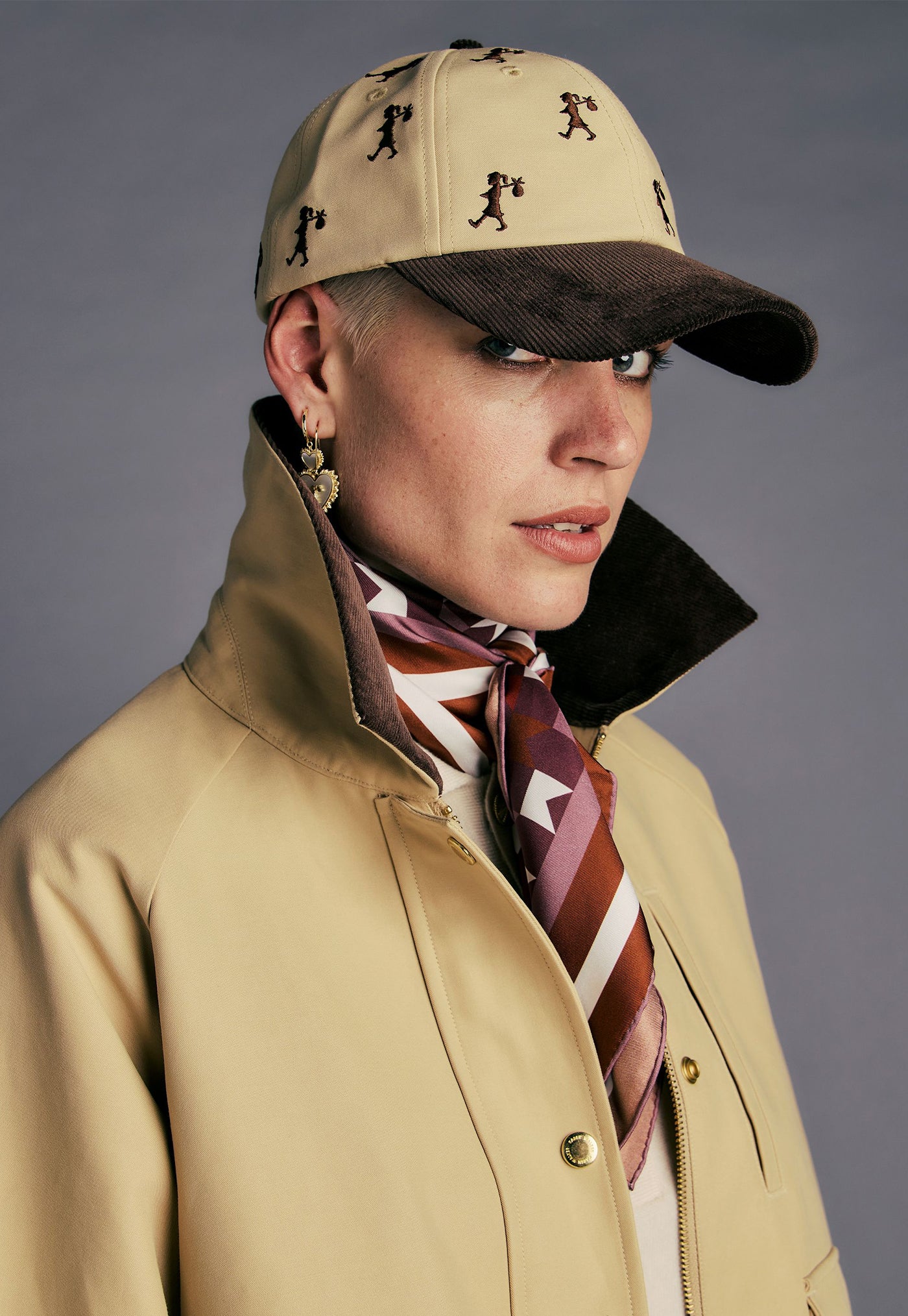 Runaway Girl Chore Cap - Tan