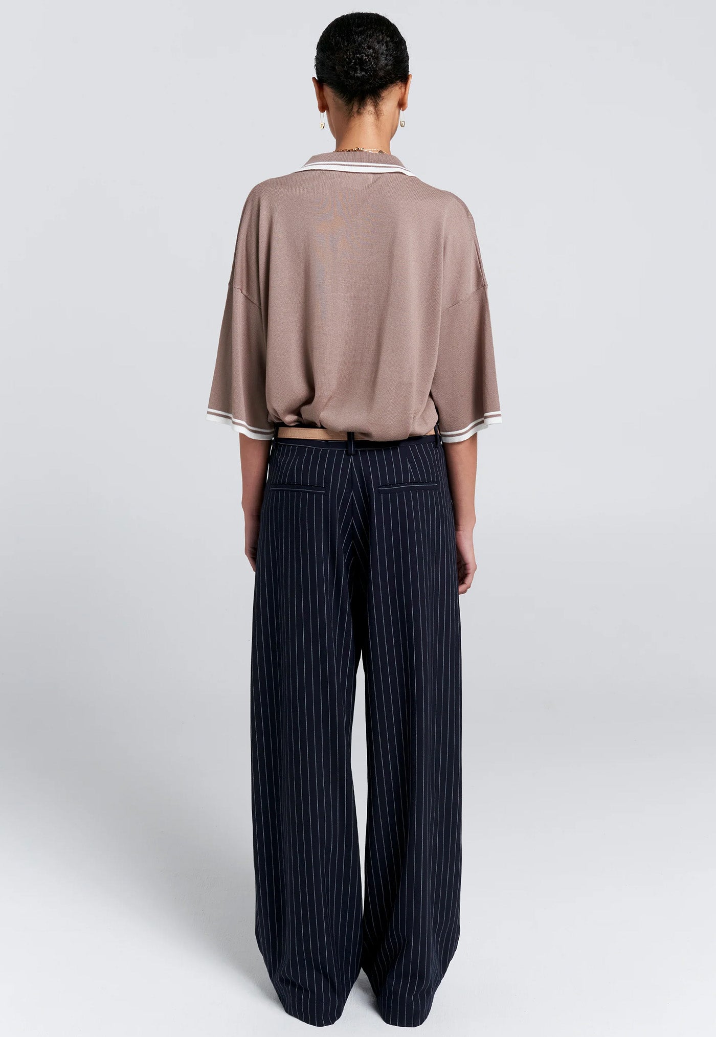 Relax Knit Polo - Taupe