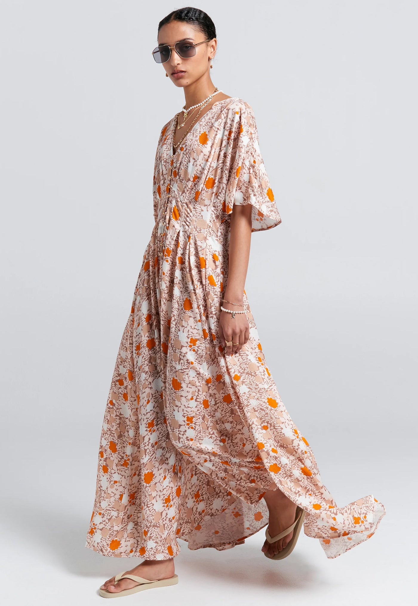 Perfect Day Florence Dress - Pink Multi