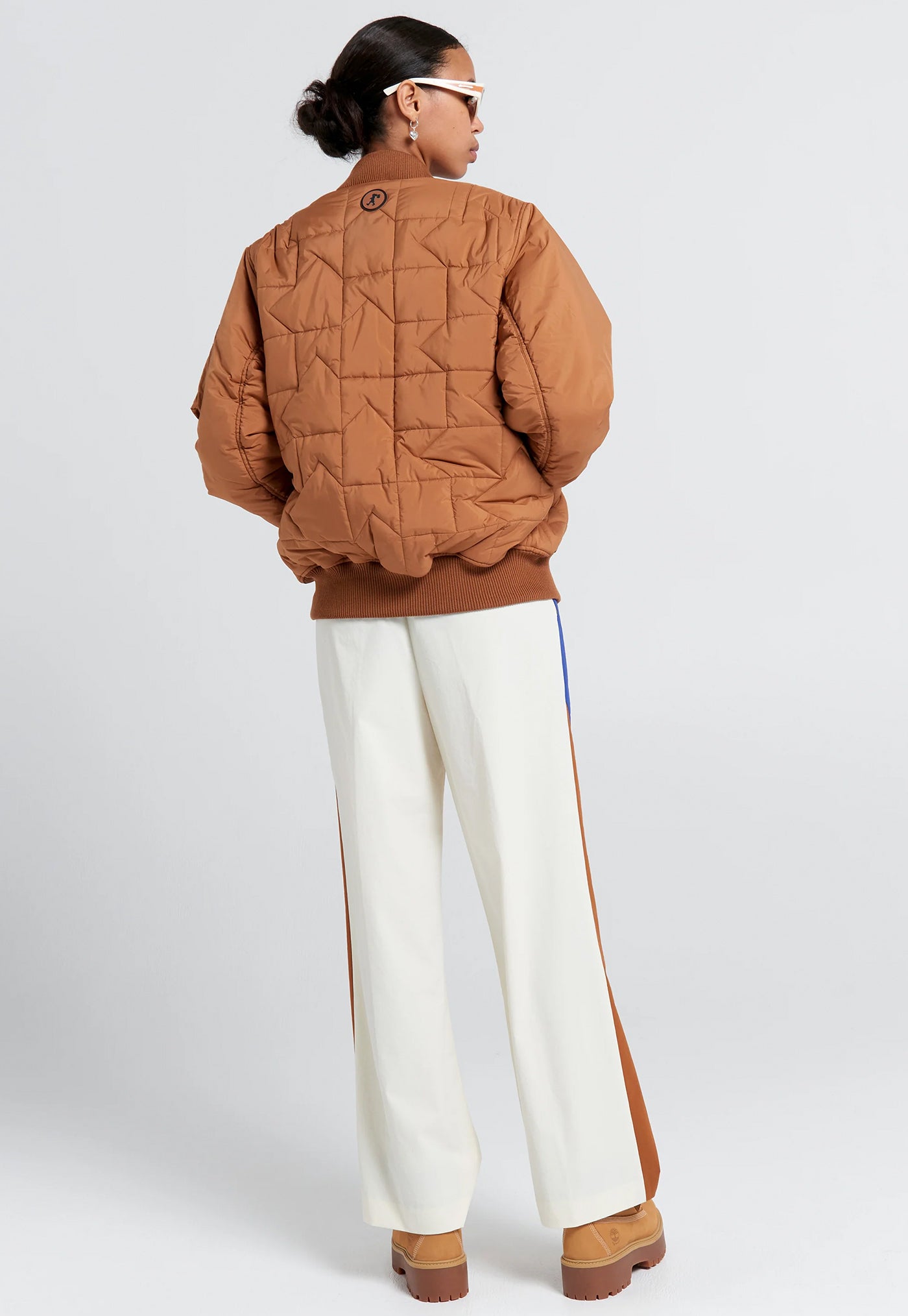 Walker Track Pants - Cream Multi