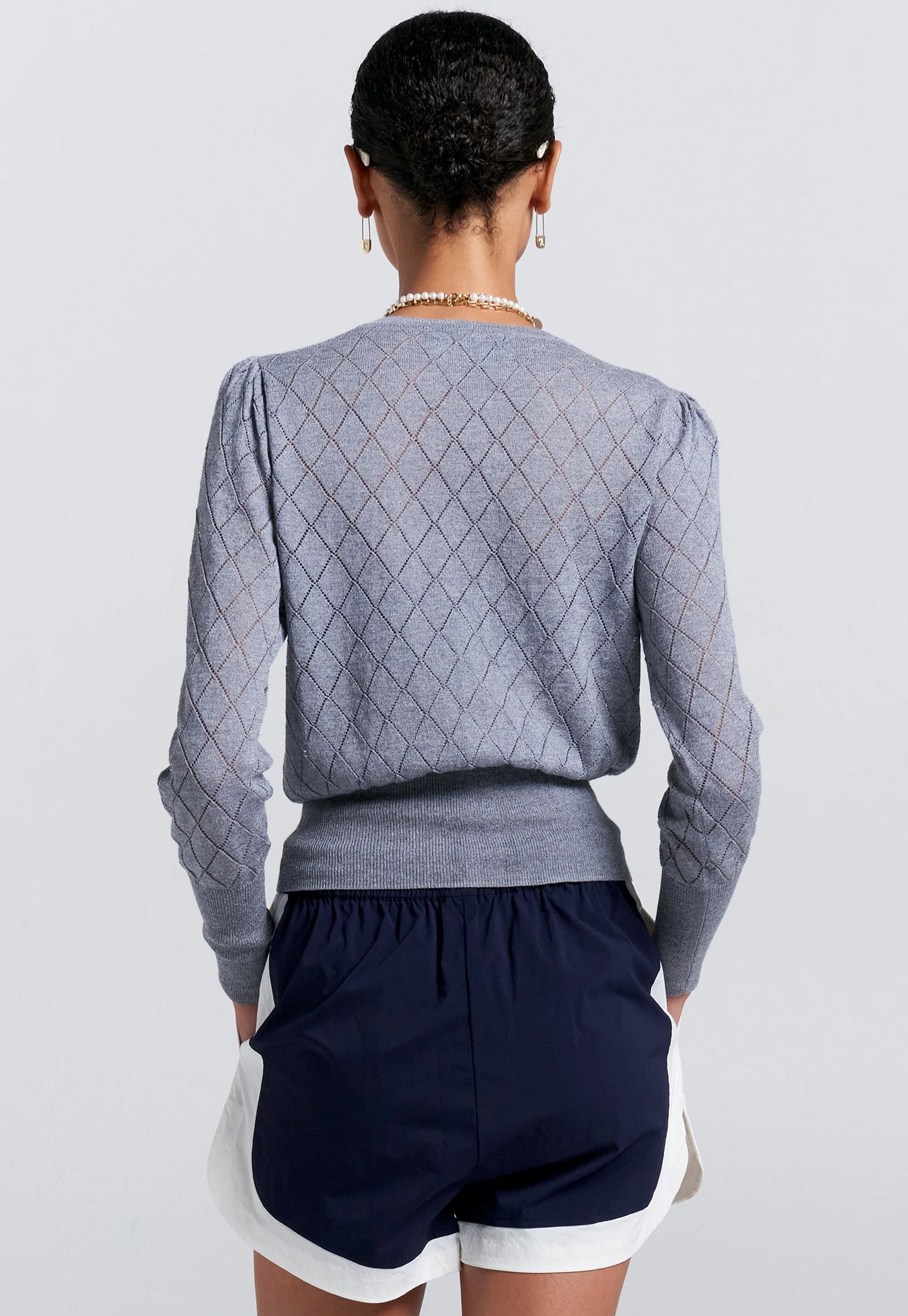 Dash Runaway Shorts - Navy/Off-White