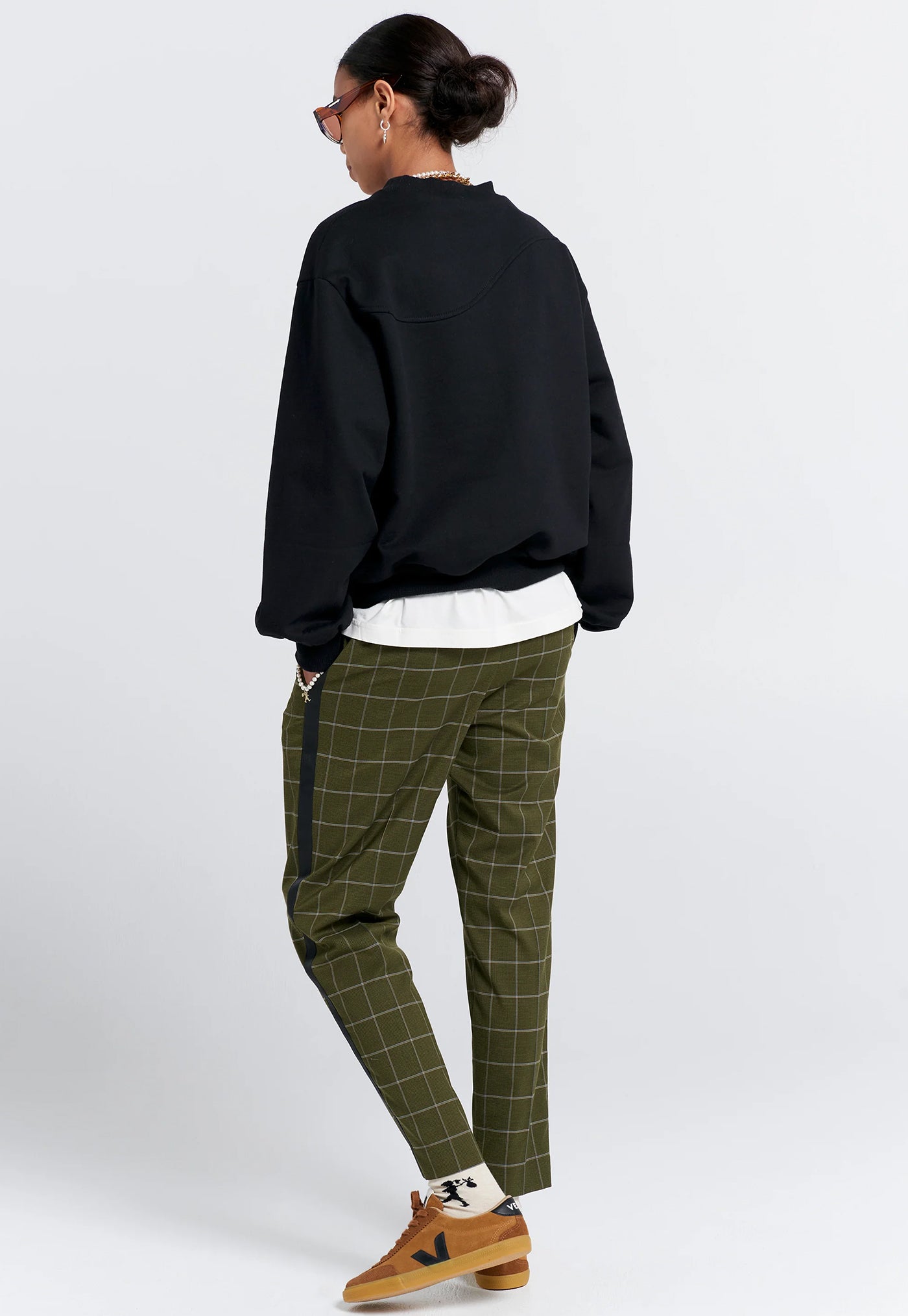 Promenade Trousers - Khaki Green