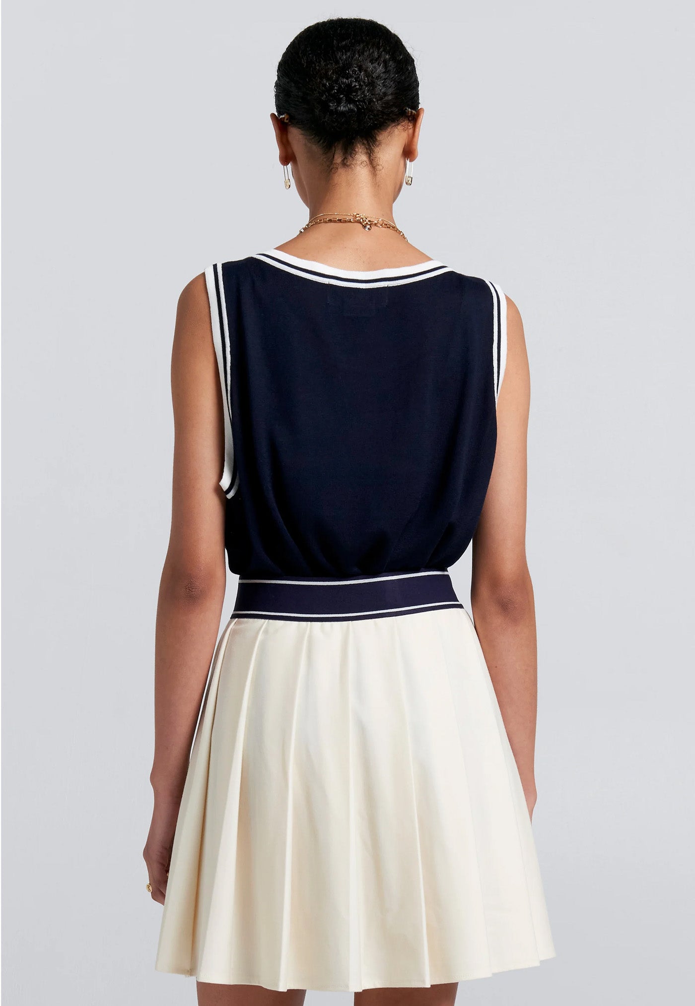 Relax Knit Tank - Navy