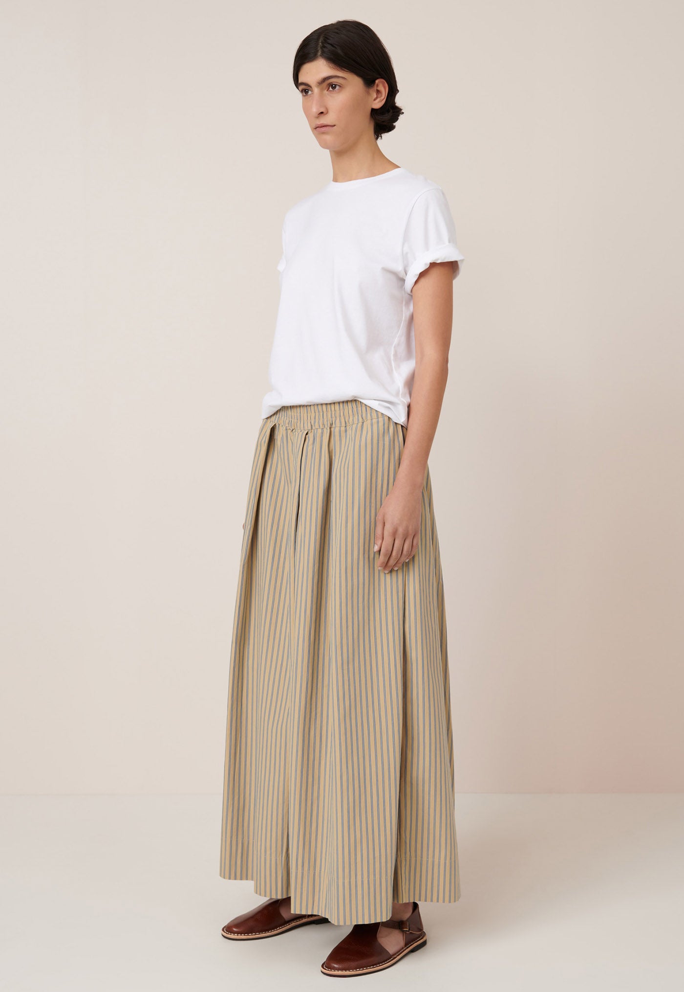 Athena Pant - Double Pinstripe