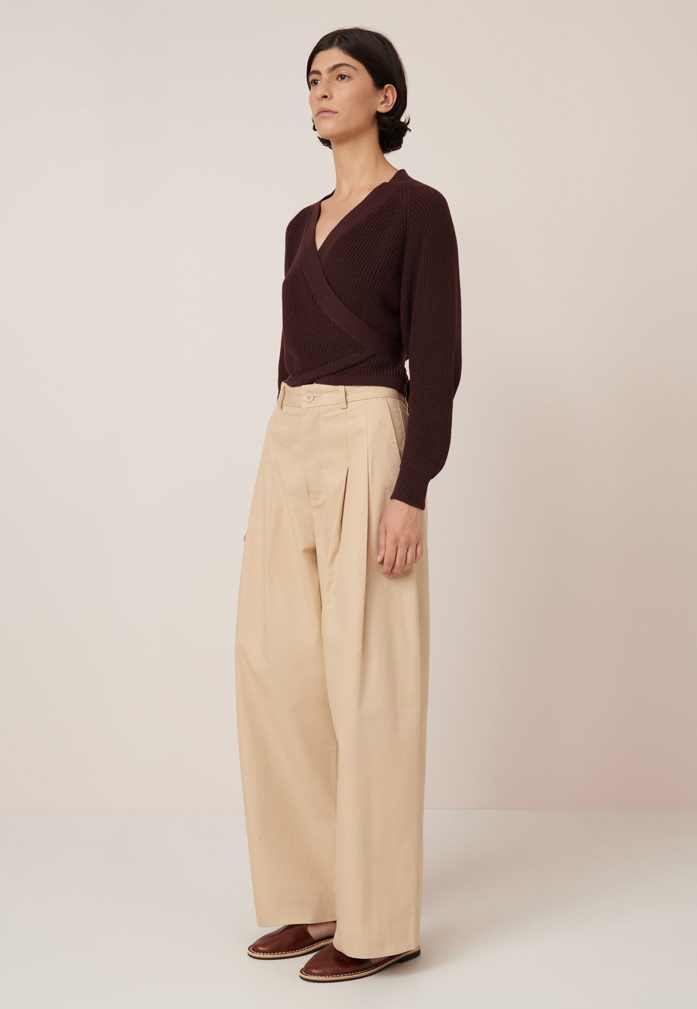 Composure Cardigan - Mahogany