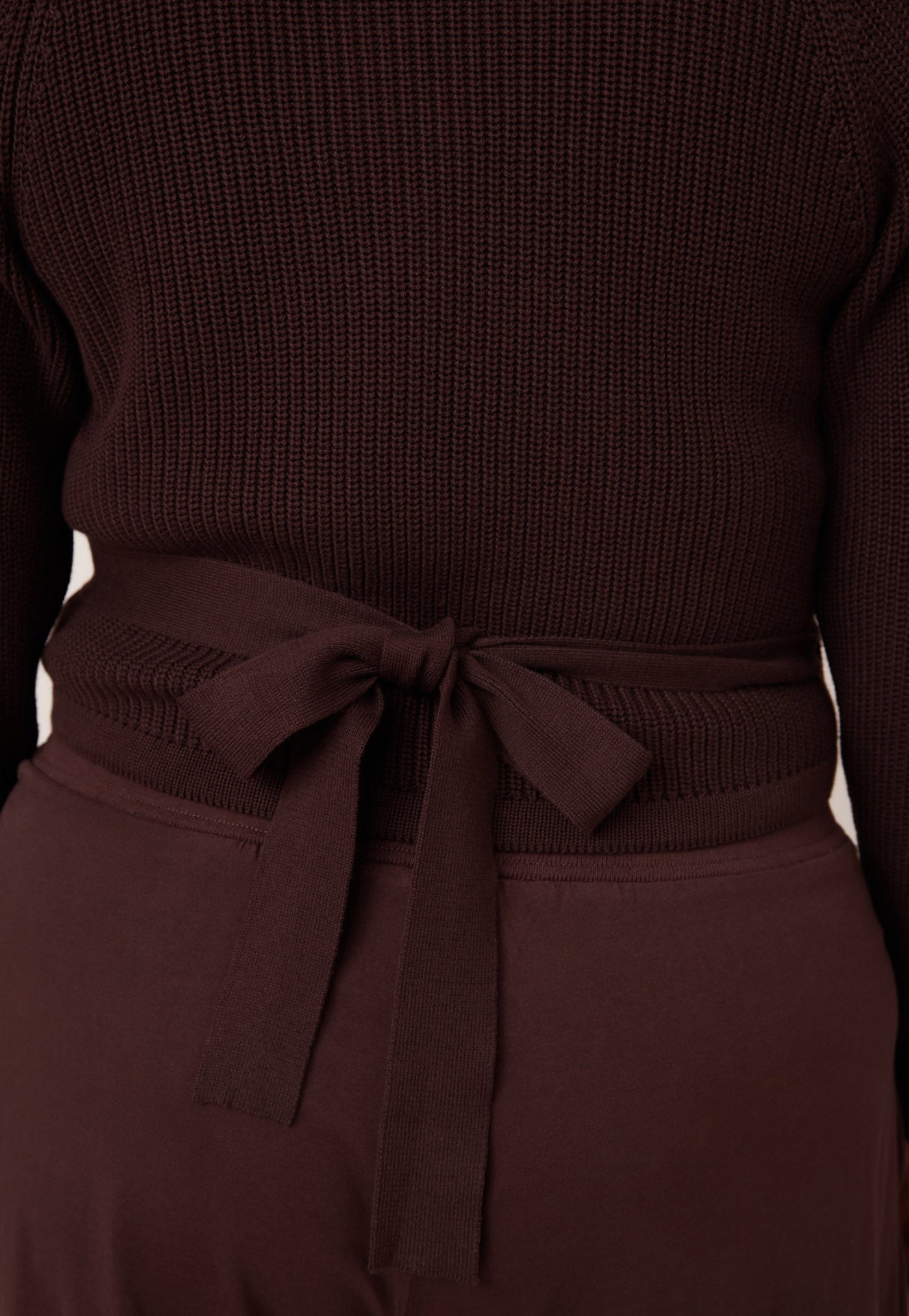 Composure Cardigan - Mahogany