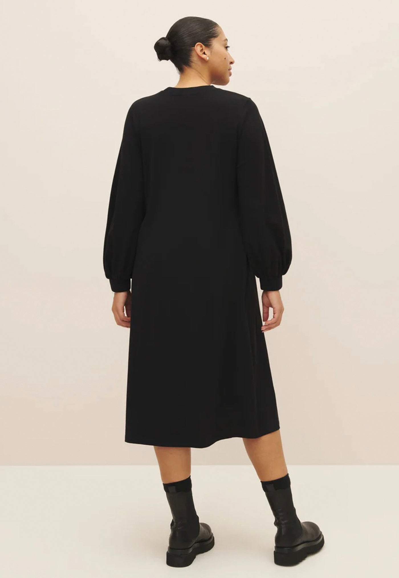 Full Sleeve Dress - Black sold by Angel Divine