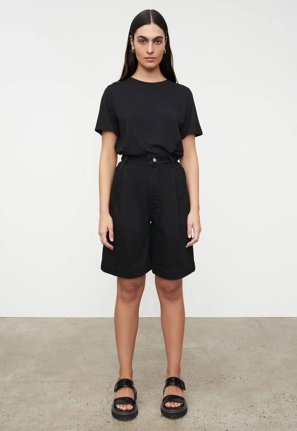 Journey Shorts - Black Denim