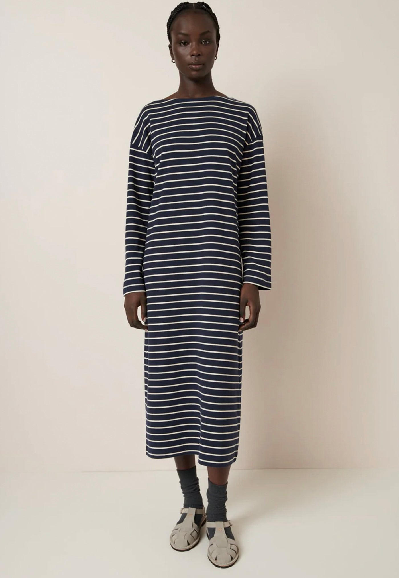 Leo Dress - Sailor Stripe