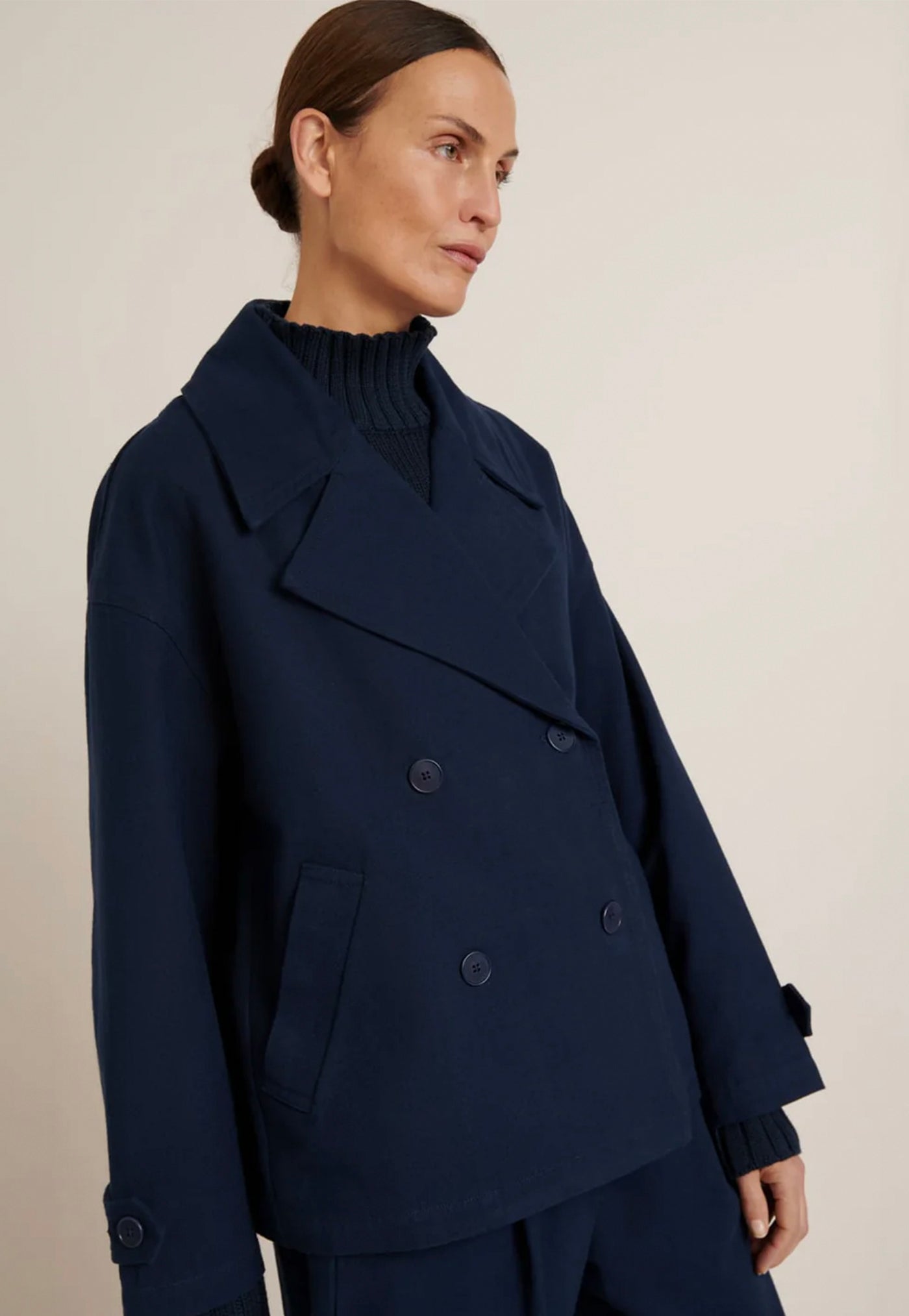 Silhouette Jacket - Evening Navy