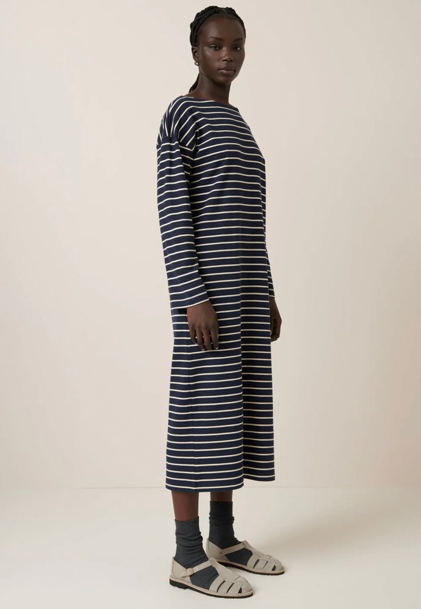 Leo Dress - Sailor Stripe