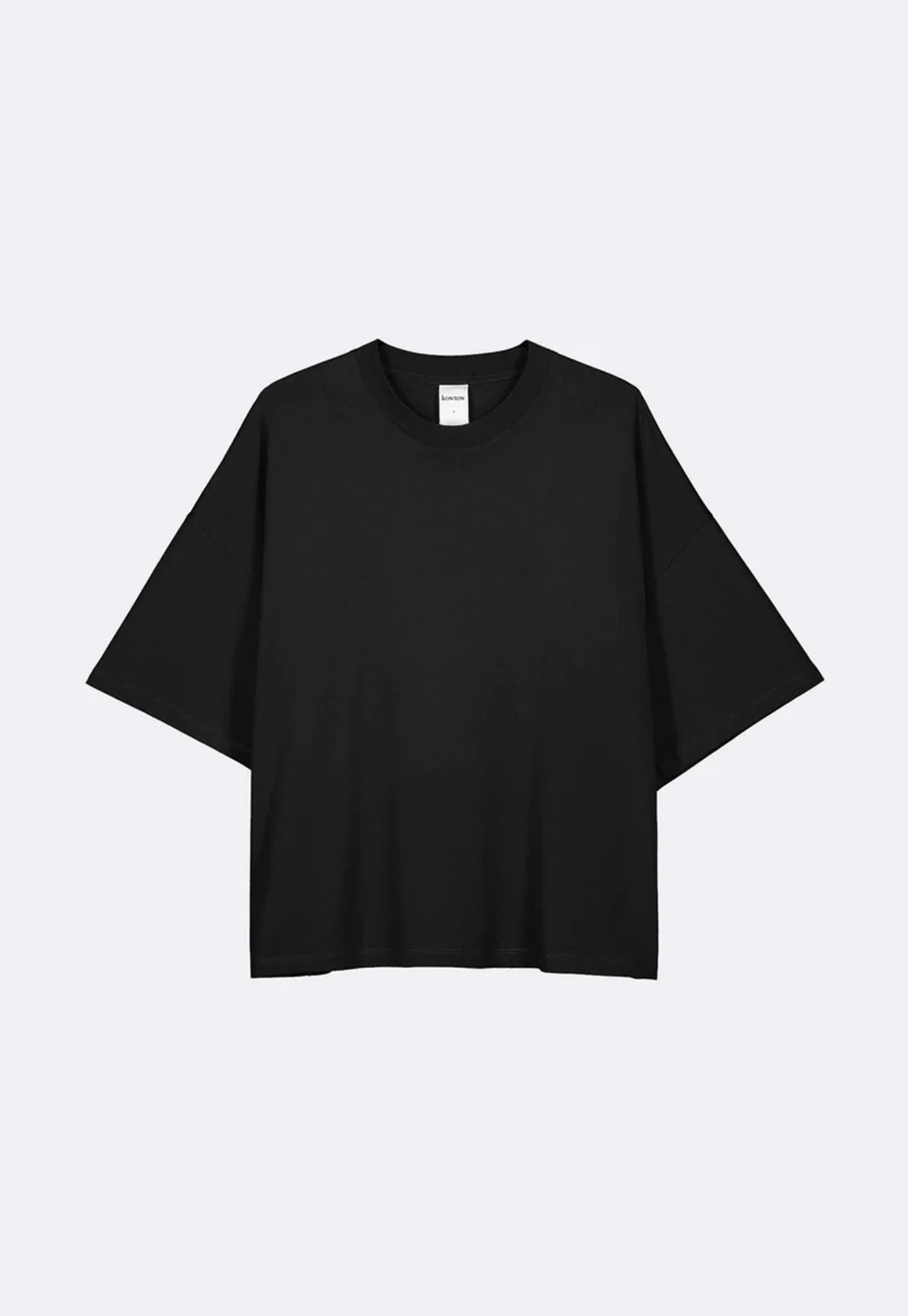 Oversized Boxy Tee - Black