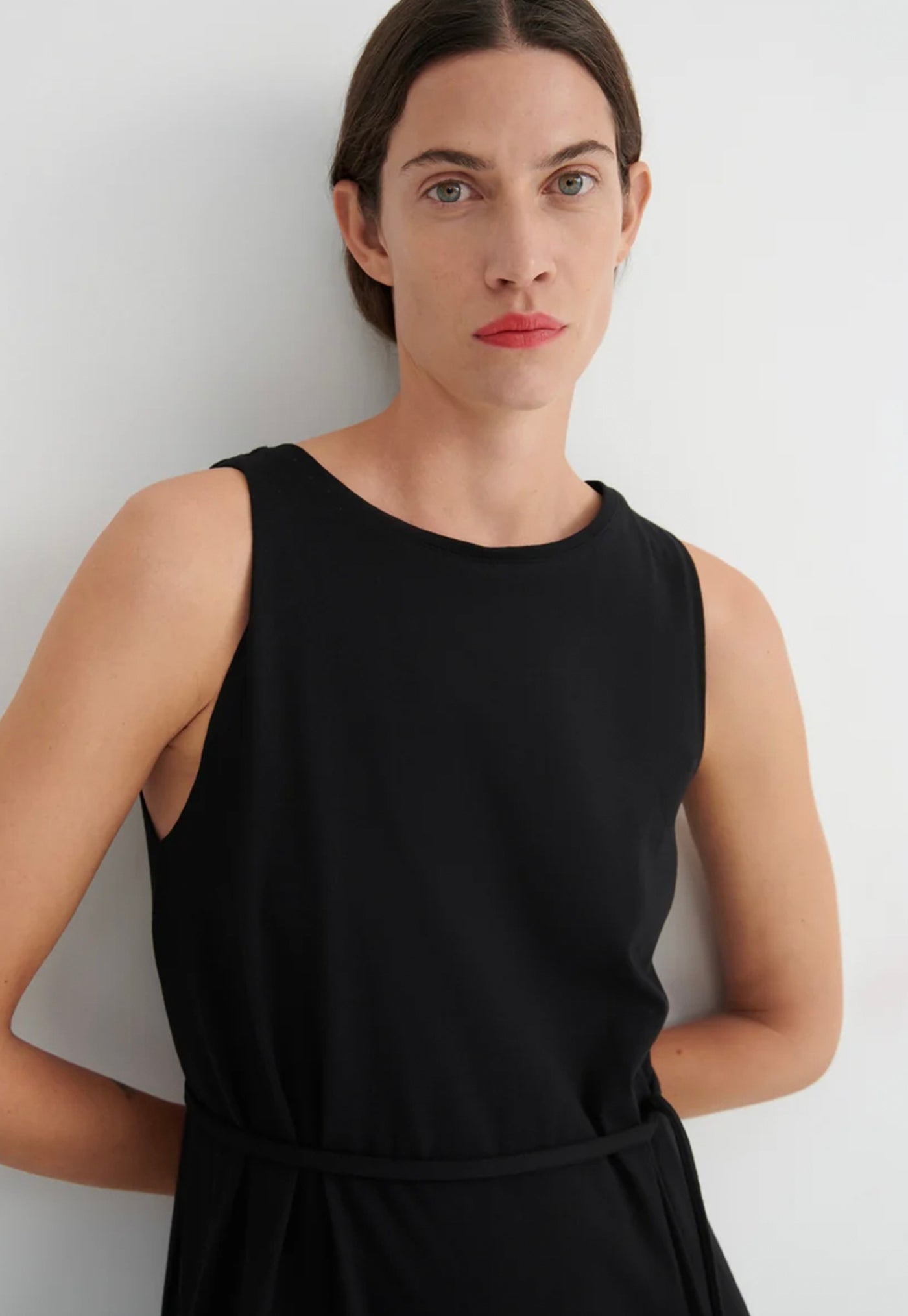 Tank Swing Dress - Black