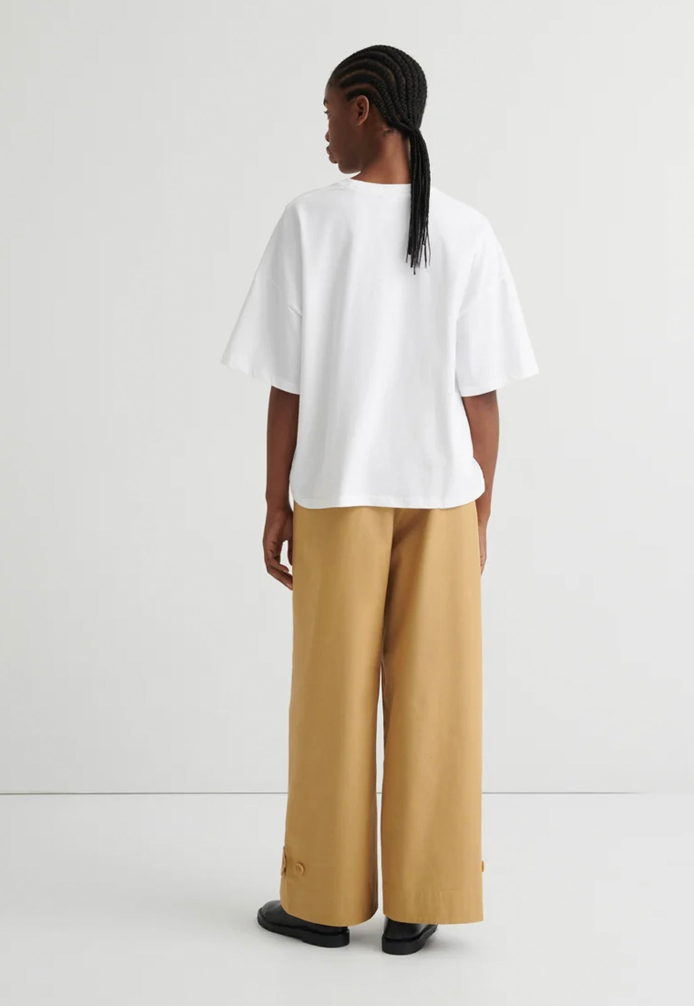 Oversized Boxy Tee - White