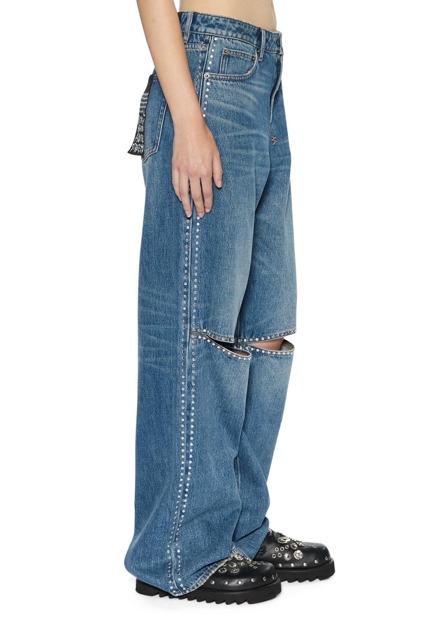 Low Rider Texas Blue Studded