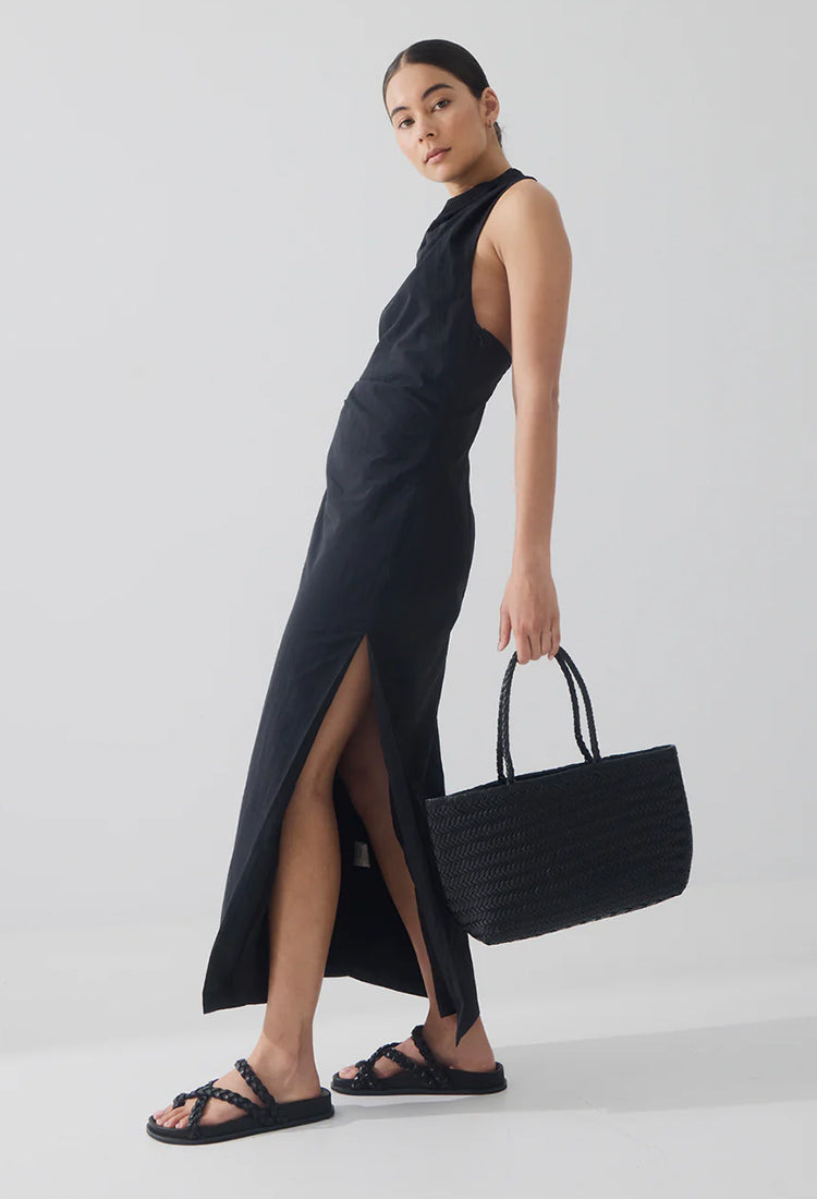 Braided Sandal - Black