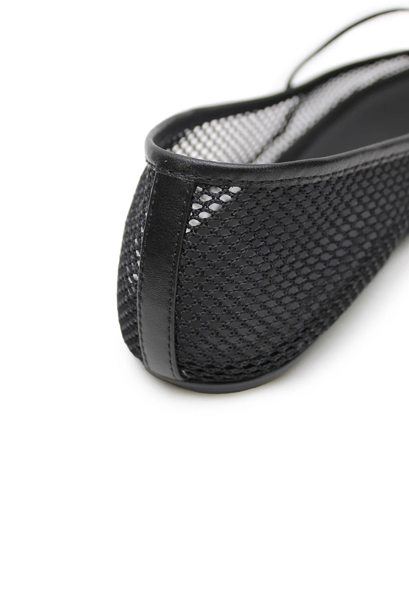 Net Ballet Flat - Black