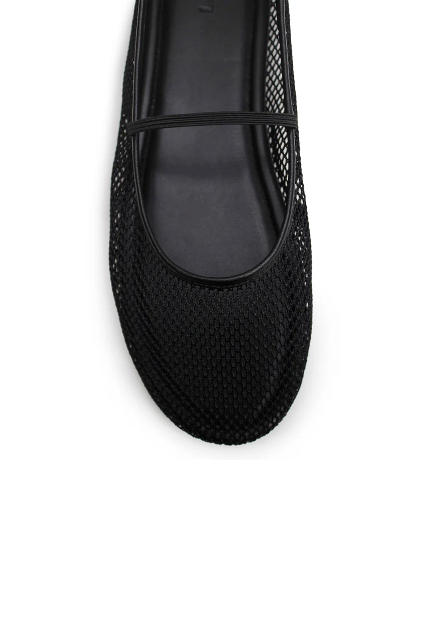 Net Ballet Flat - Black