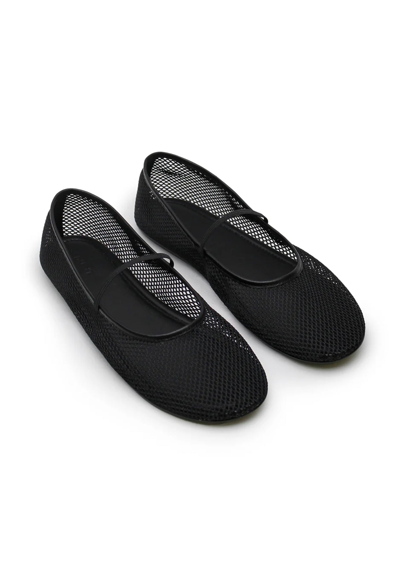 Net Ballet Flat - Black