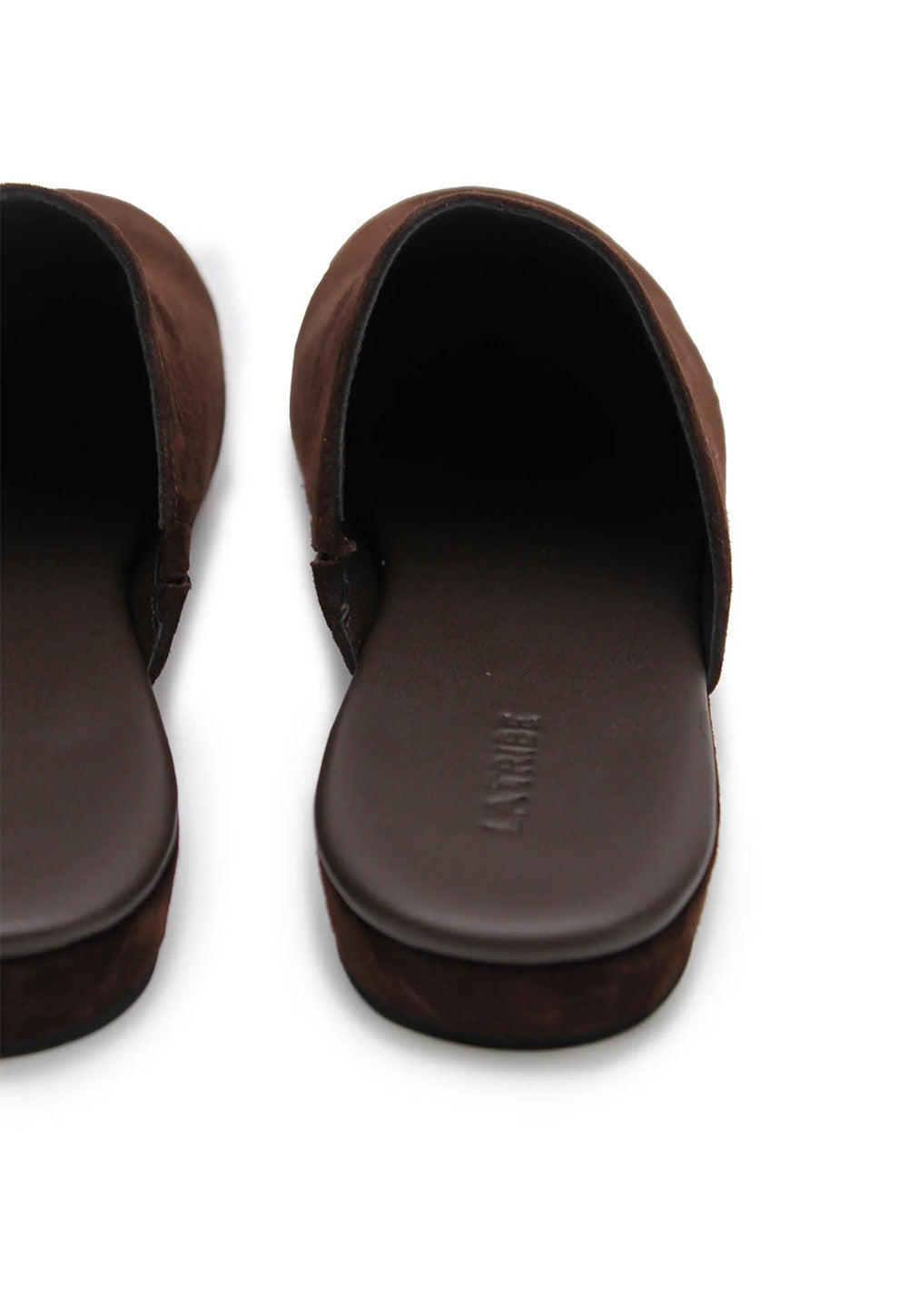Plain Slip On - Chocolate Suede