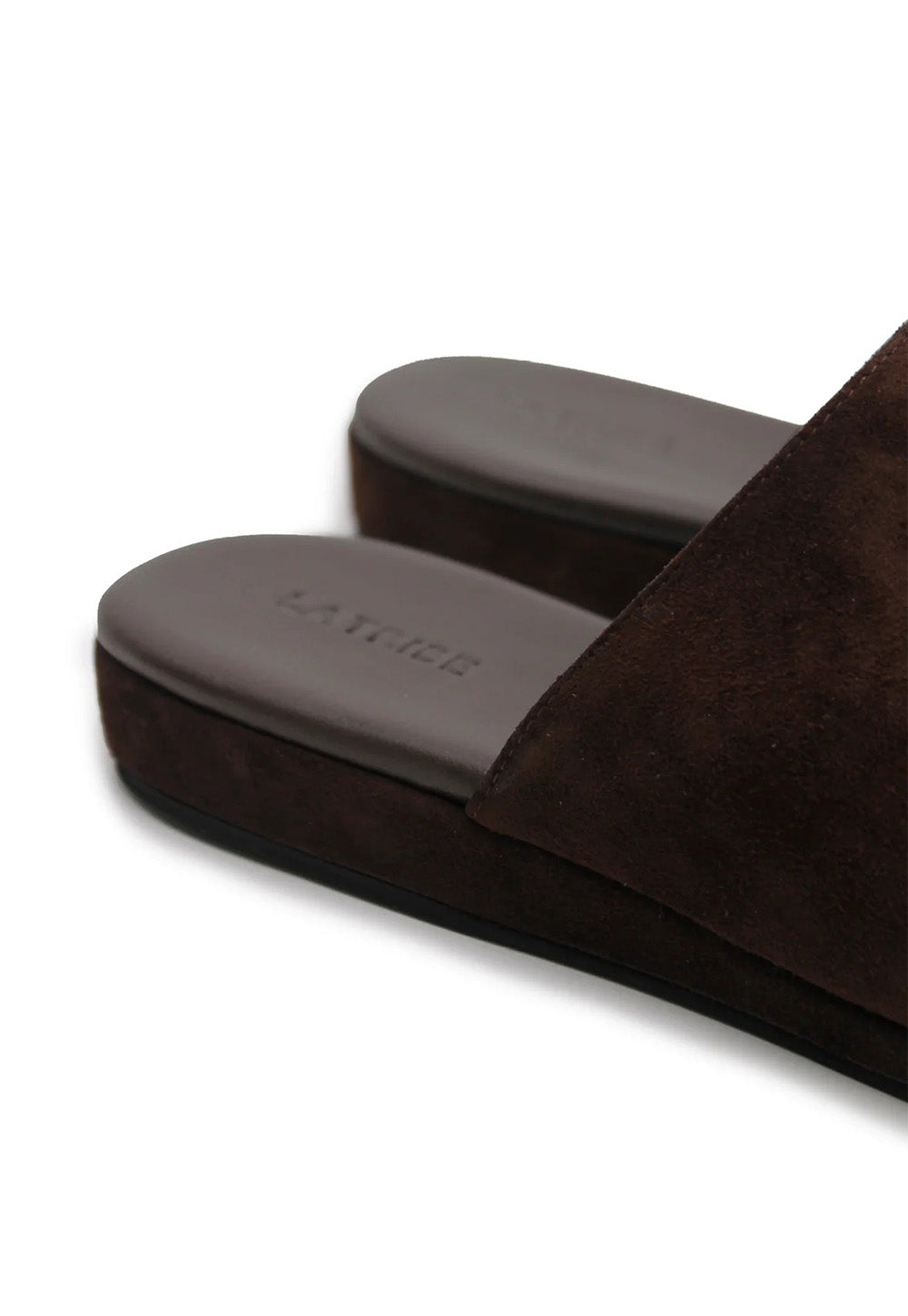 Plain Slip On - Chocolate Suede