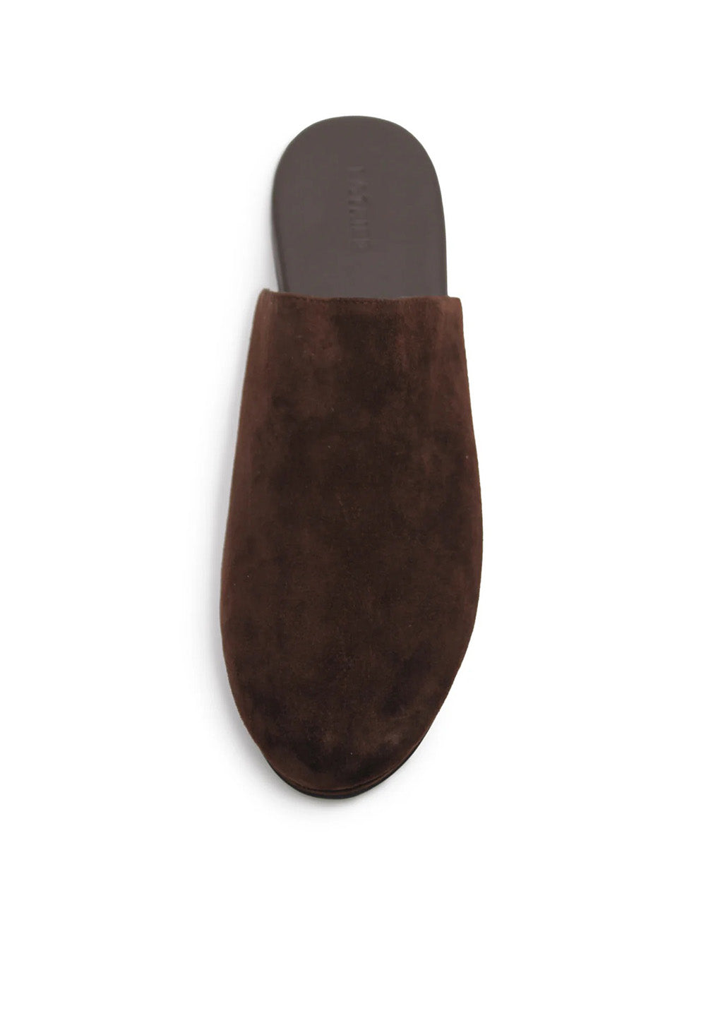 Plain Slip On - Chocolate Suede