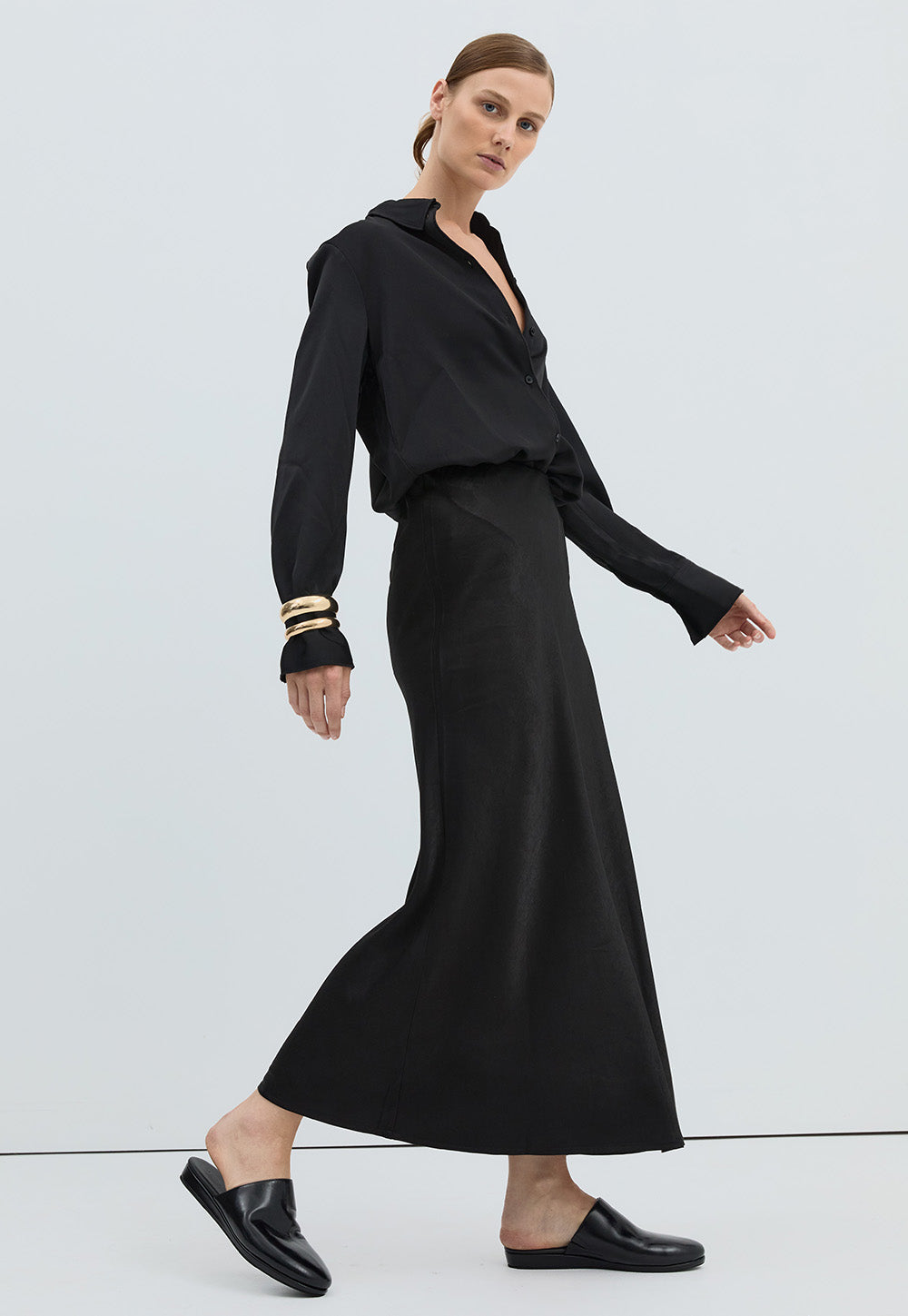 Plain Slip On - Black