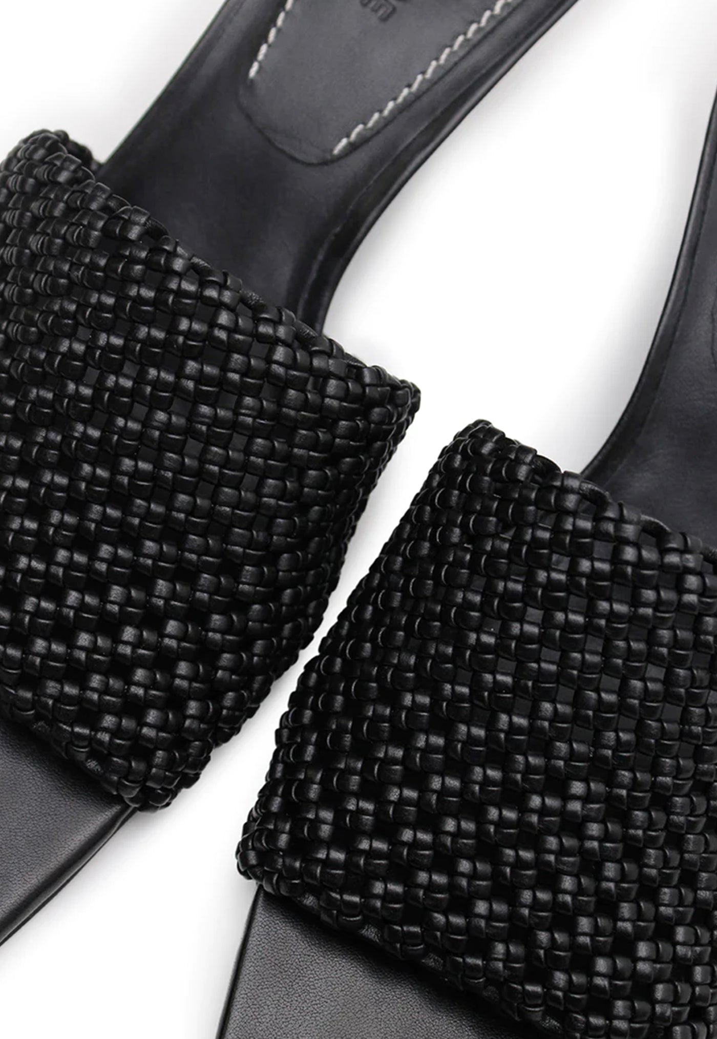 Braided Wedge Heel - Black sold by Angel Divine