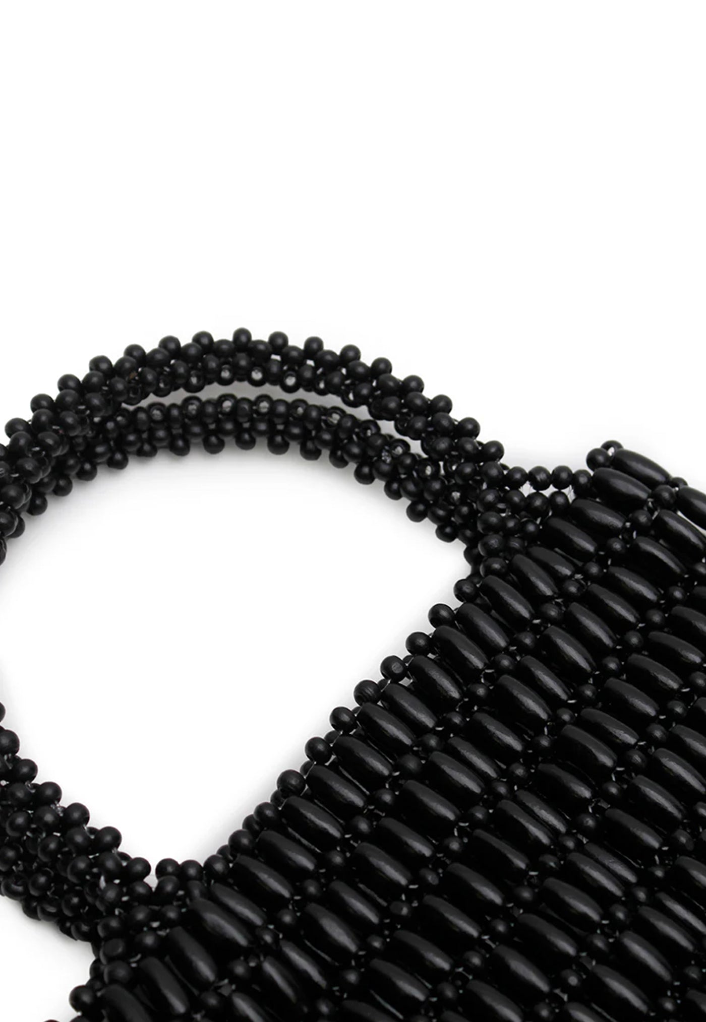 Beaded Bag - Black