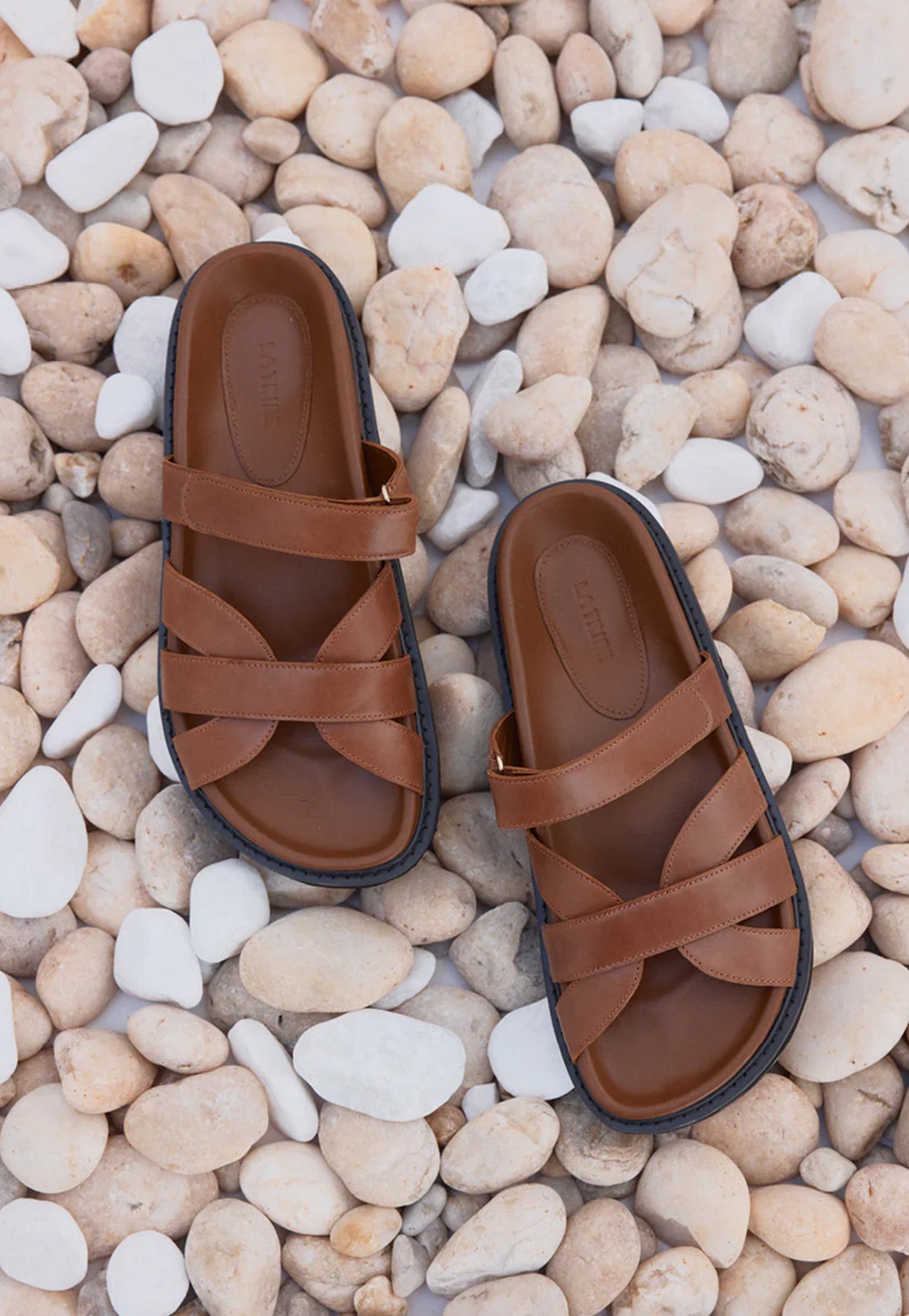 Olive Slide - Almond