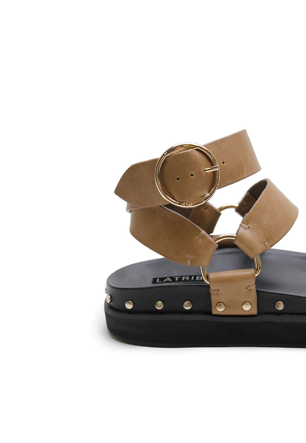 Studded Sandals - Olive sold by Angel Divine