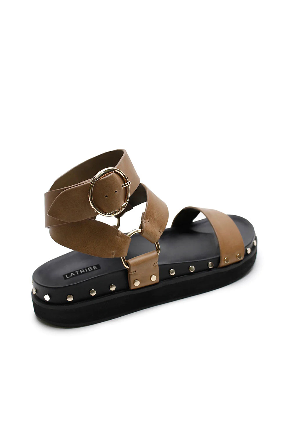 Studded Sandals - Olive sold by Angel Divine