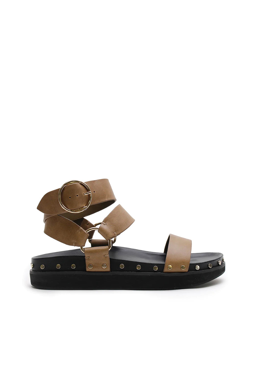 Studded Sandals - Olive sold by Angel Divine