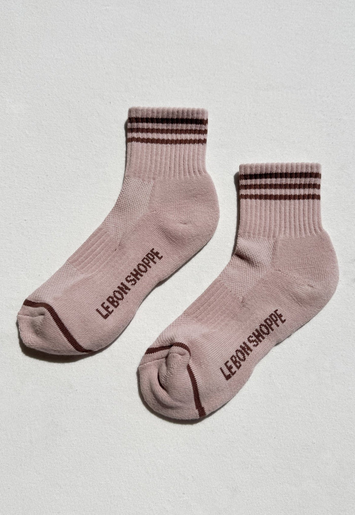 Boyfriend Socks - Vintage Pink