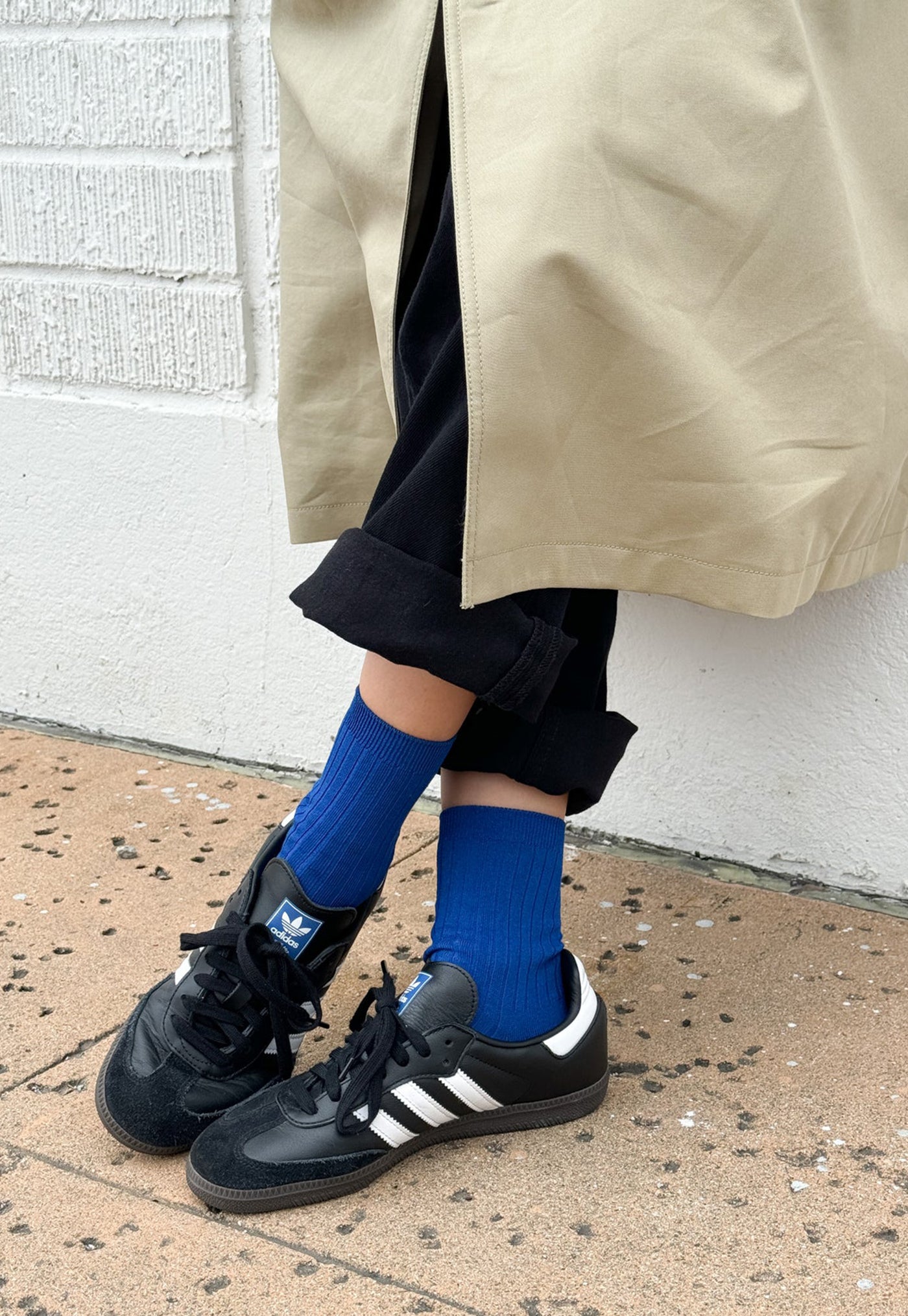 Her Socks - Cobalt
