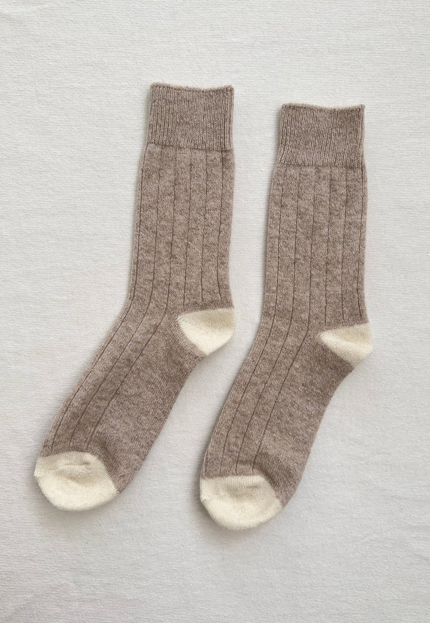 Cashmere Socks - Fawn