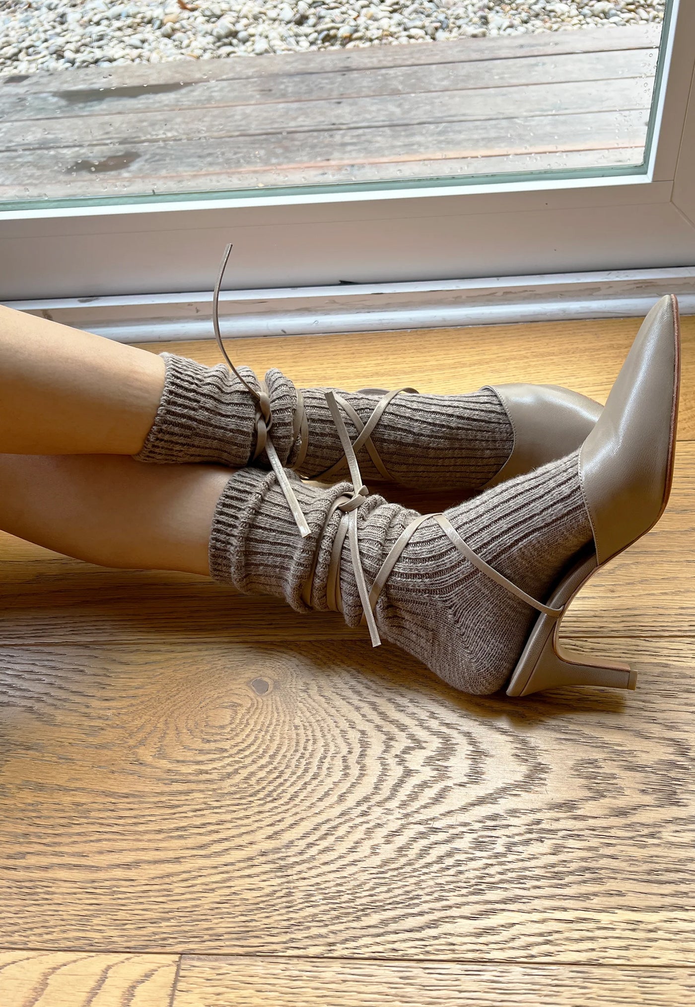 Cottage Socks - Flax