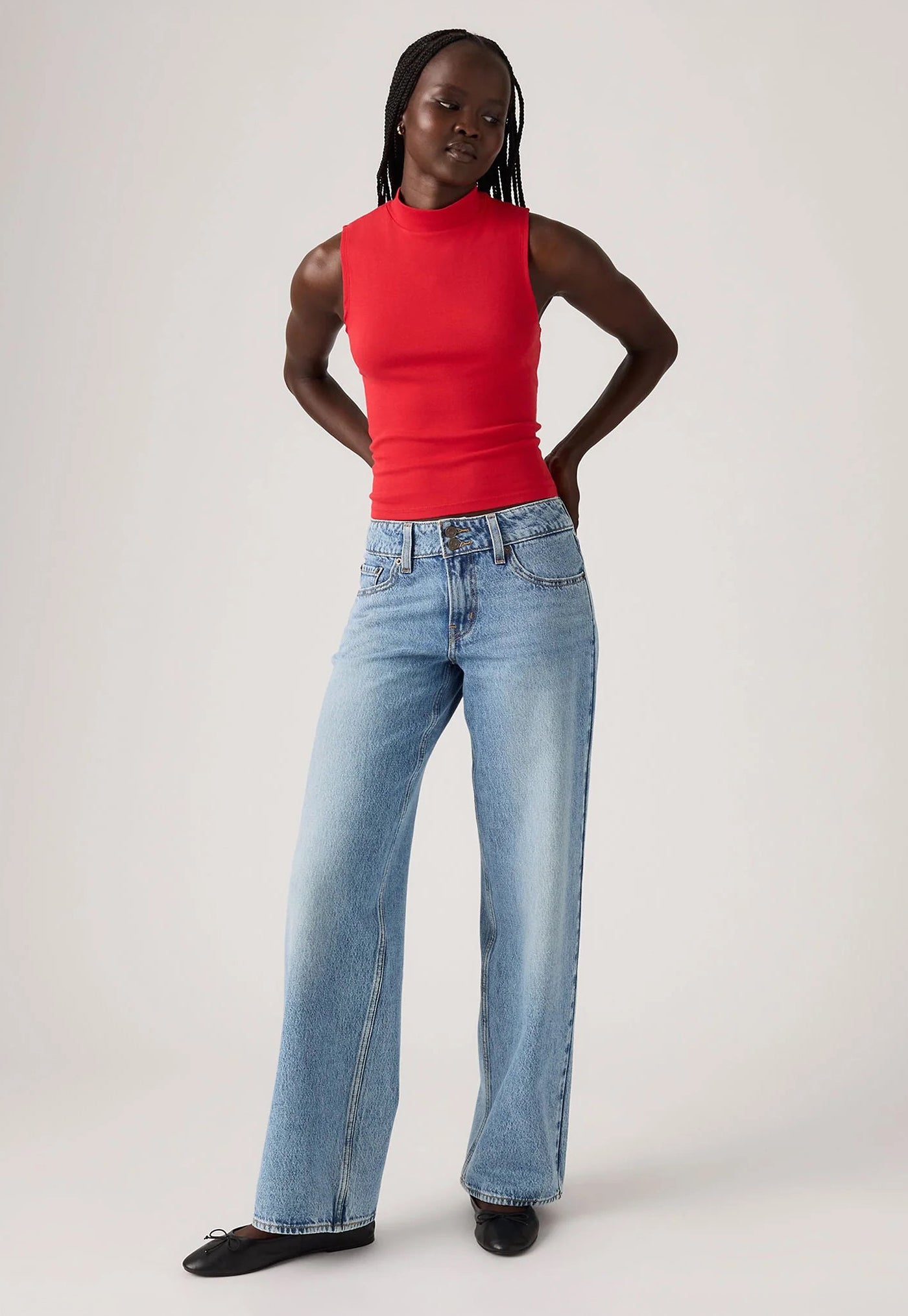 Superlow Loose Jeans - Twisted Vibe