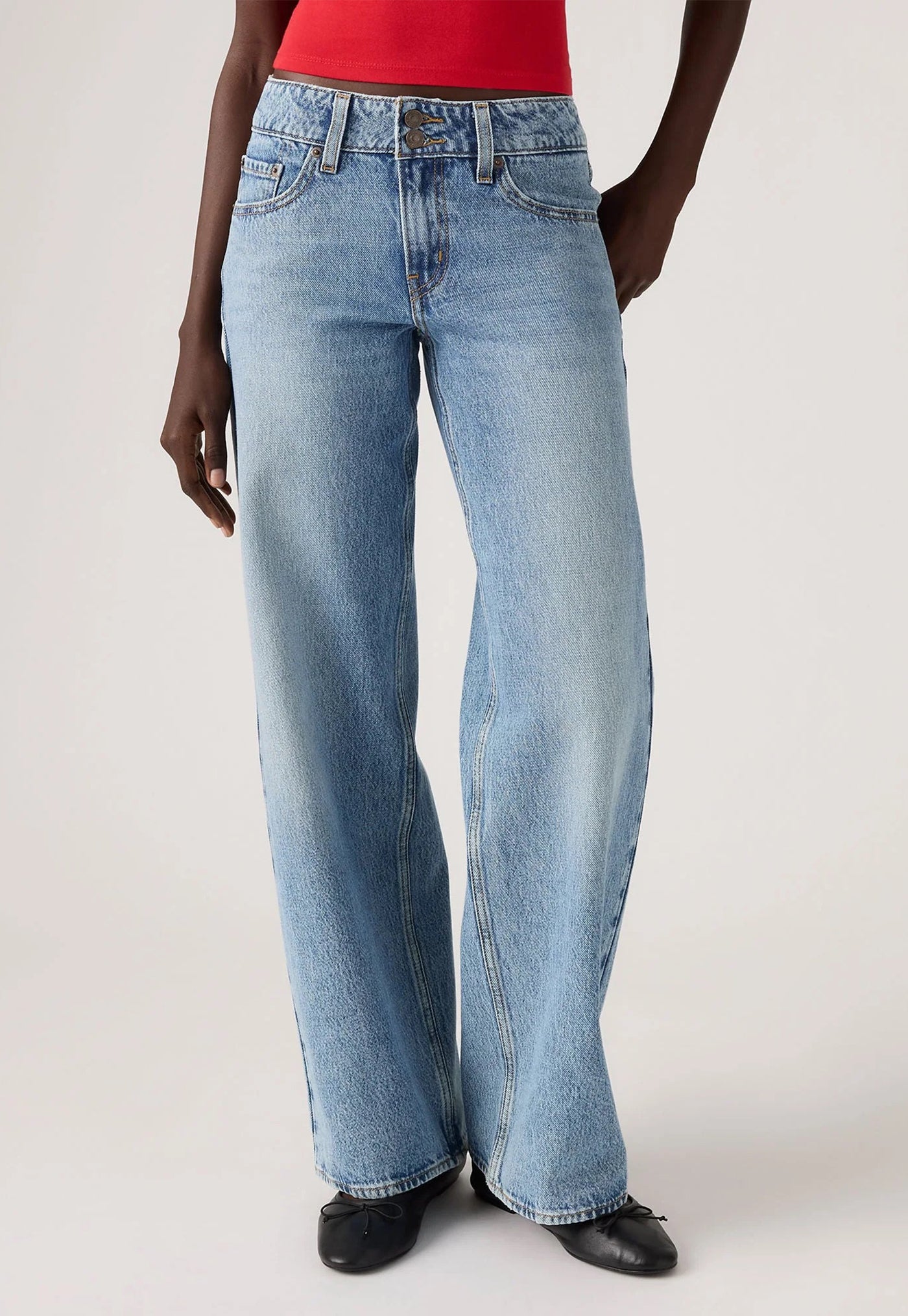 Superlow Loose Jeans - Twisted Vibe