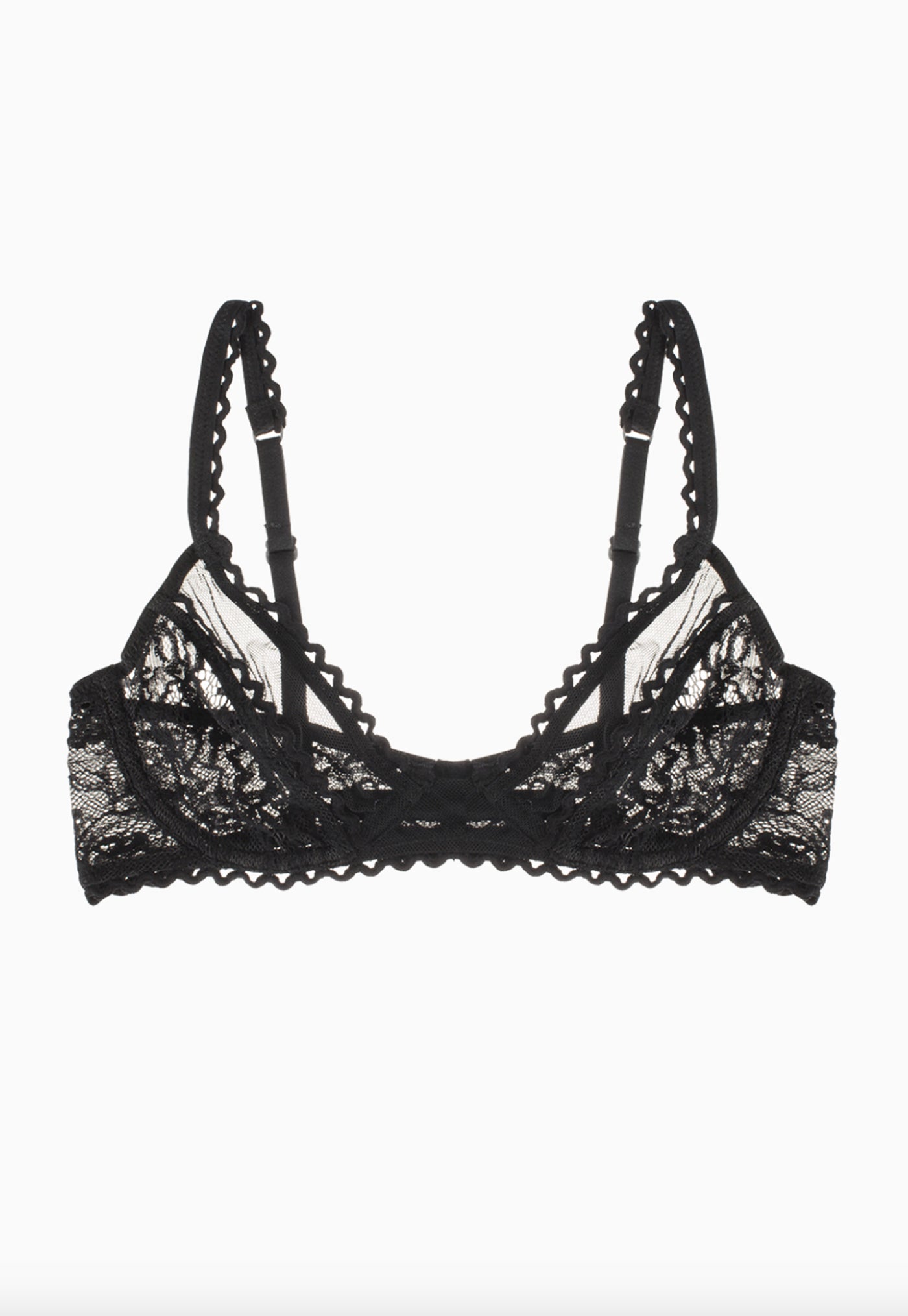 Kiki Underwire Bra - Black sold by Angel Divine