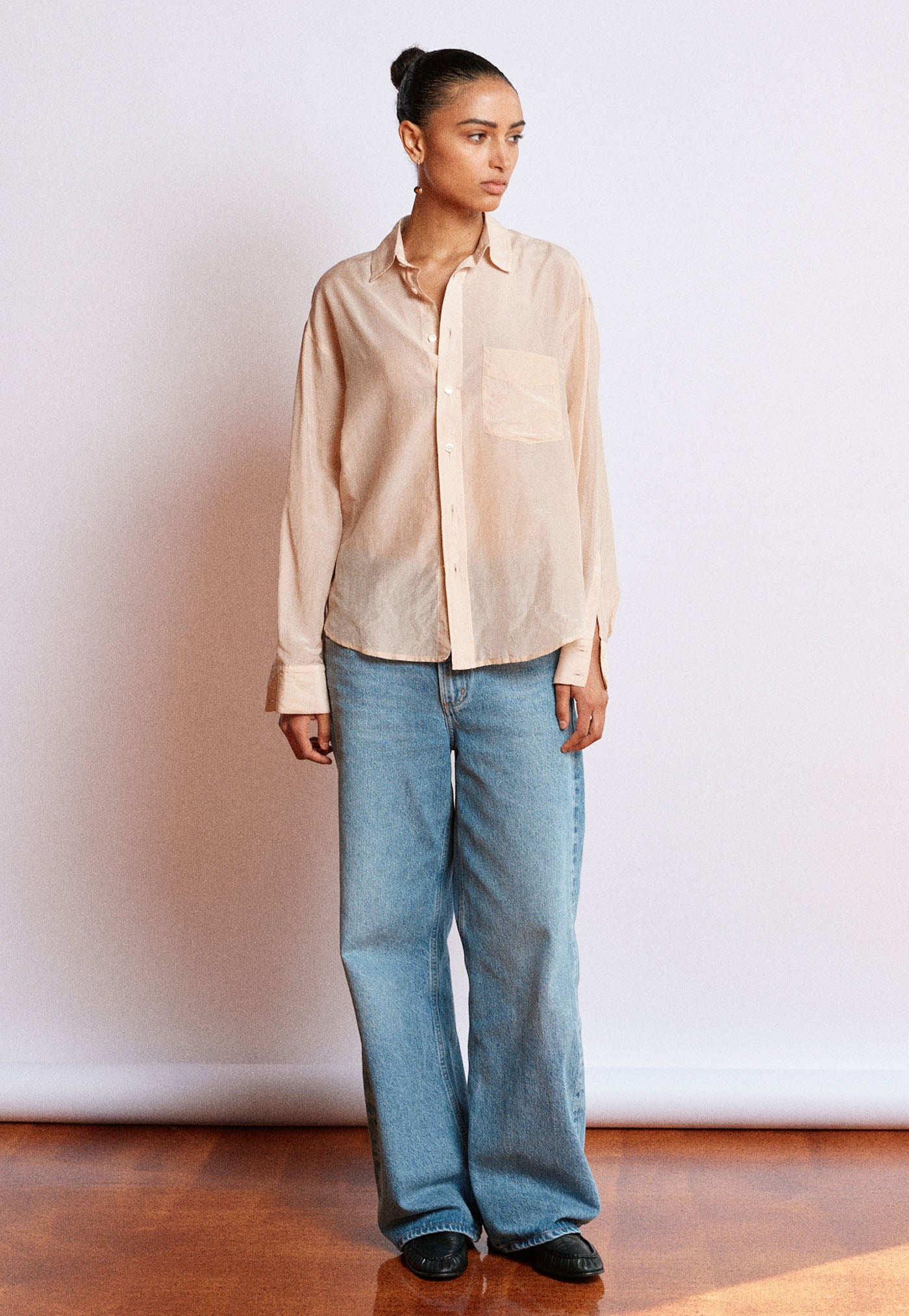 Jimmy Shirt - Blush Liberty