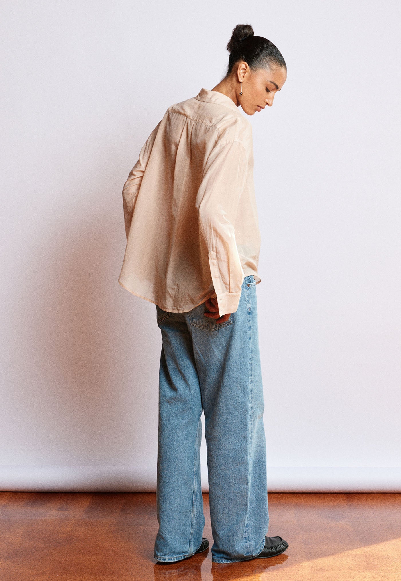 Jimmy Shirt - Blush Liberty