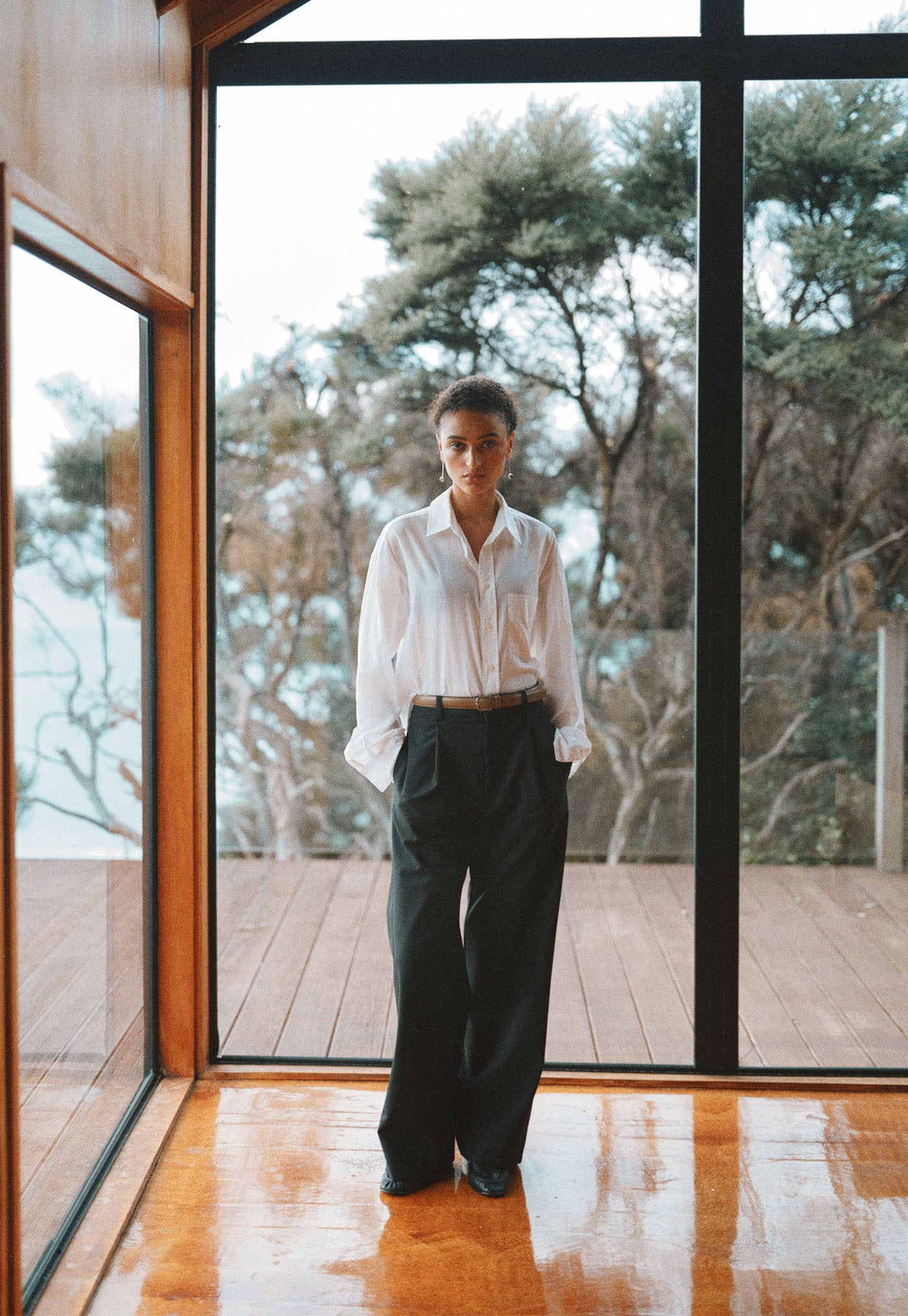 The Ease Trouser - Black